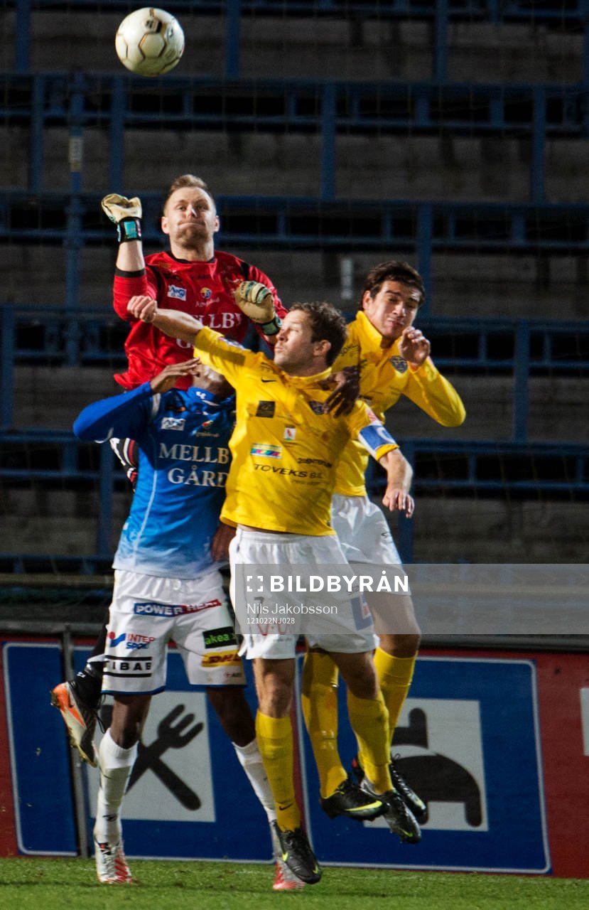 Fredrik Persson, målvakt, Ibrahim Koroma, Trelleborg,