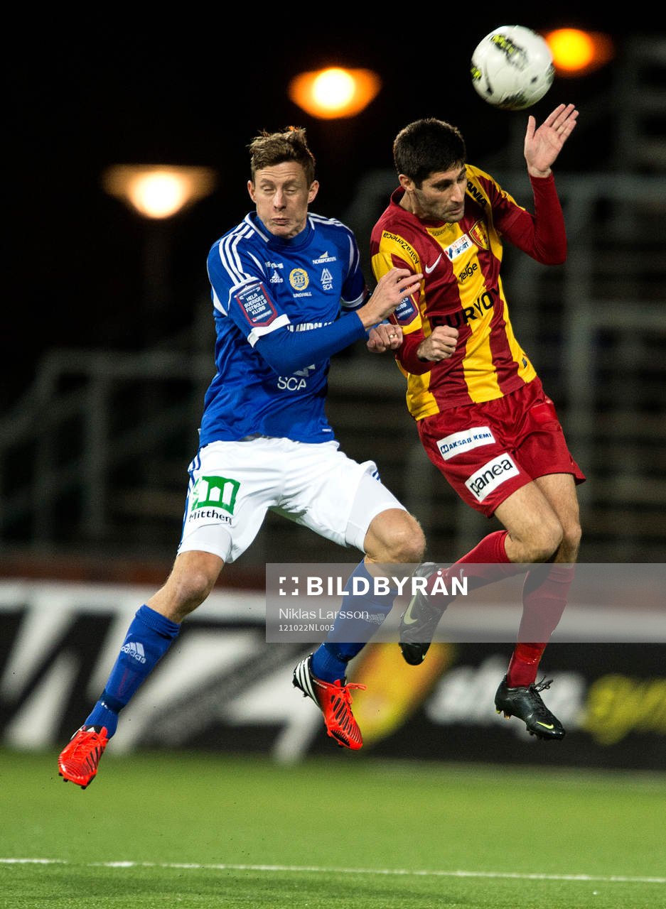 Johan Eklund, Sundsvall och Robert Massi, Syrianska