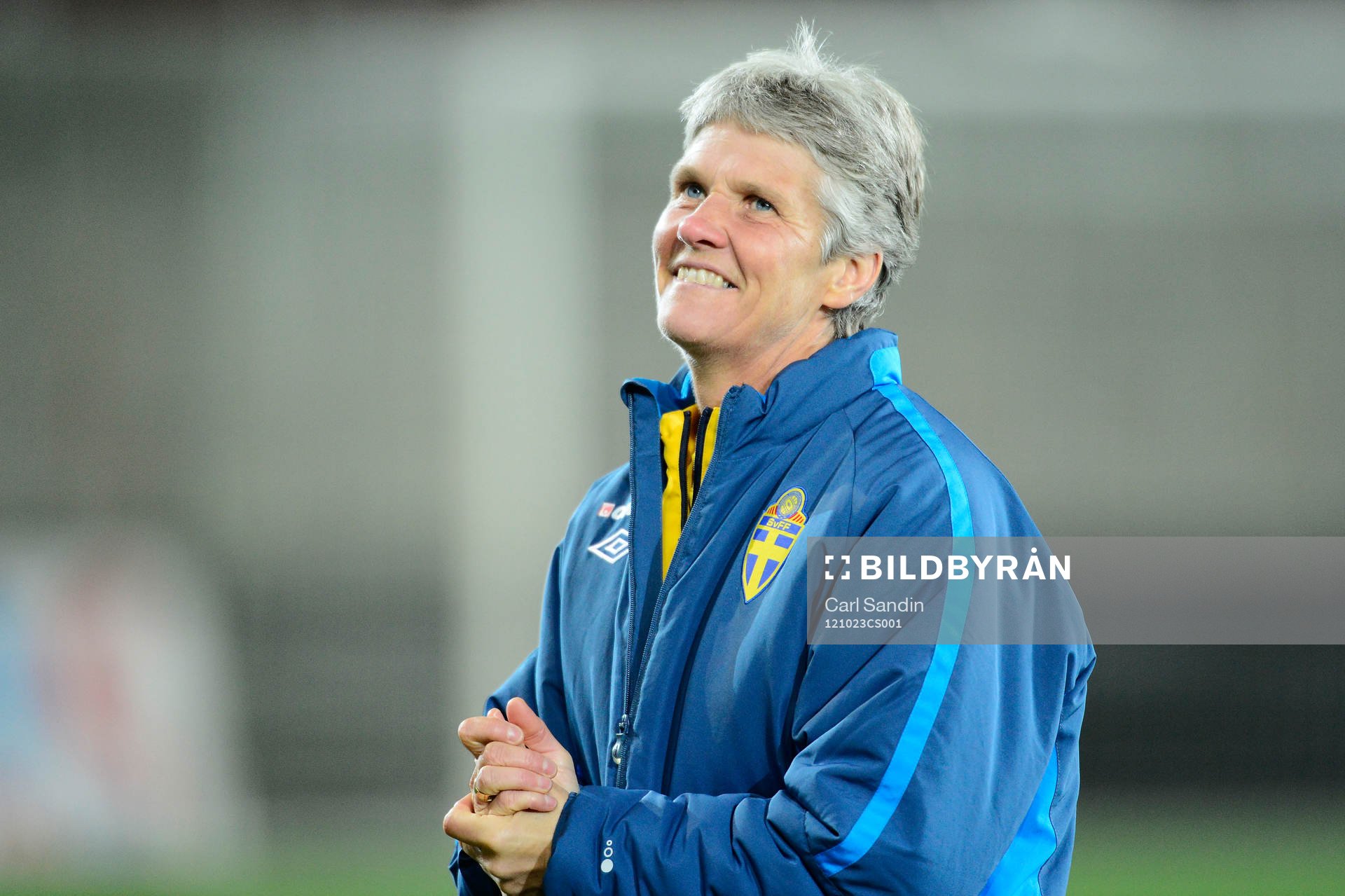 Pia Sundhage, förbundskapten Sverige