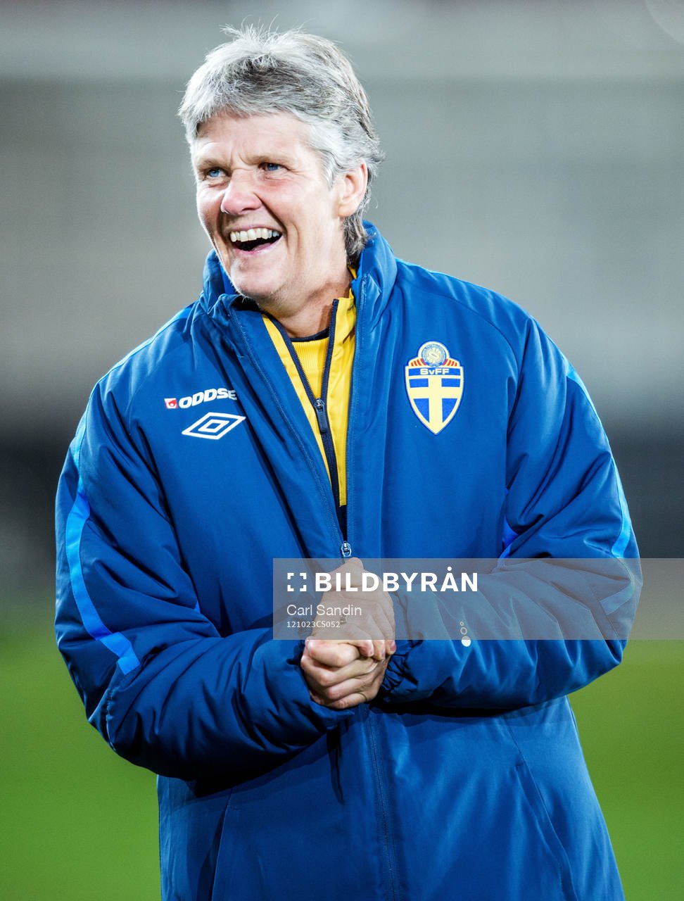 Fotboll, Damlandslaget, Träningslandskamp, Sverige -