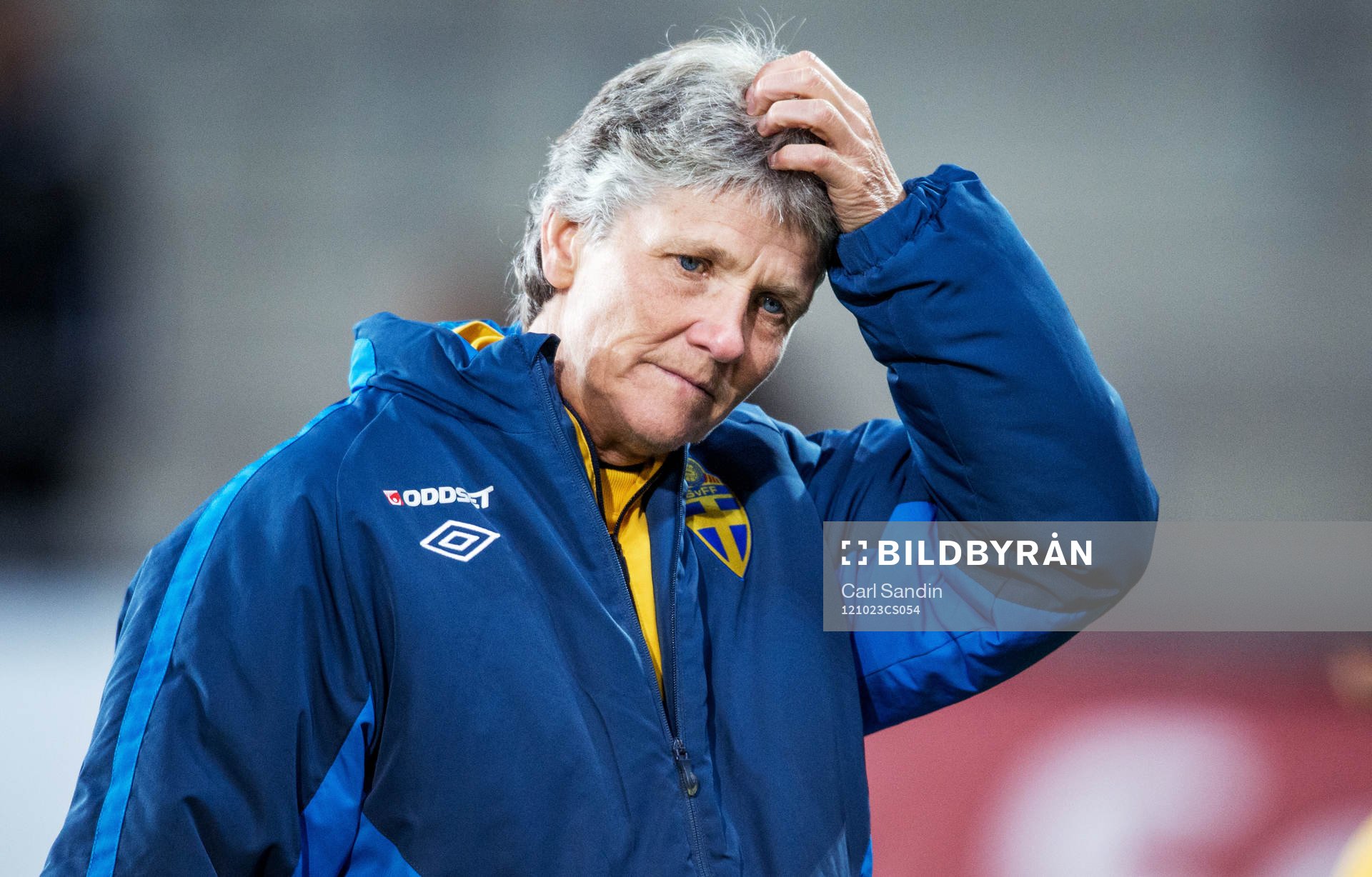 Fotboll, Damlandslaget, Träningslandskamp, Sverige -