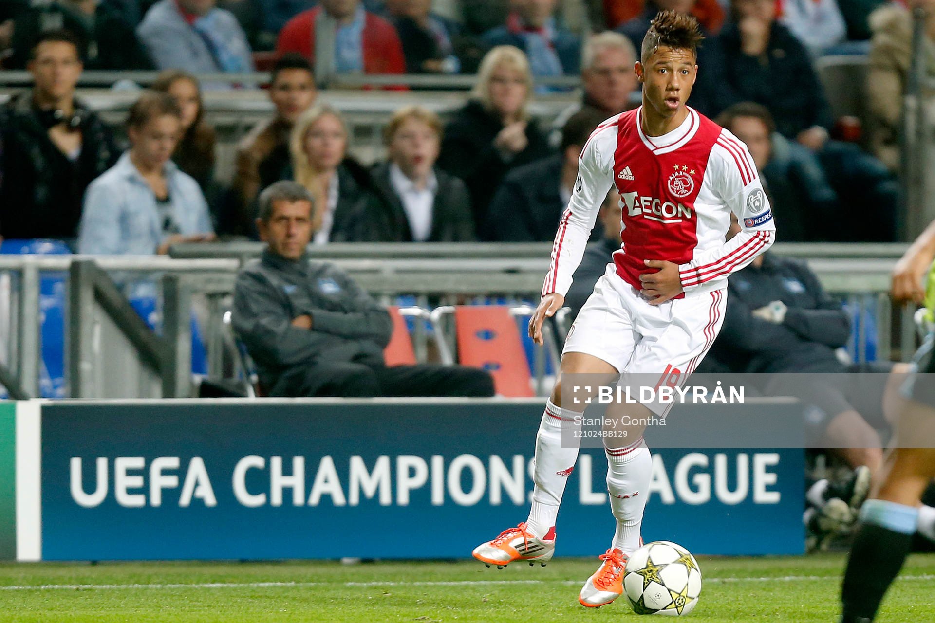 AMSTERDAM , 24-10-2012 Stadion Arena , Seizoen 2012 - 2013