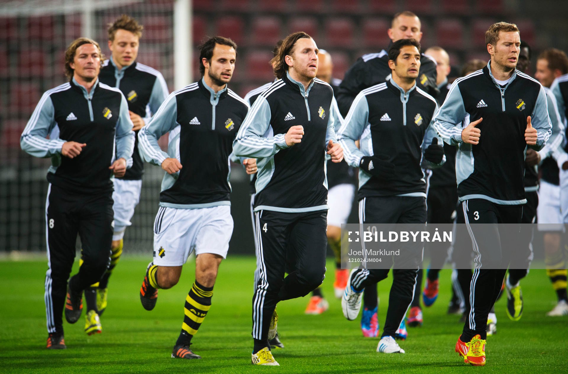 Nils-Eric Johansson joggar