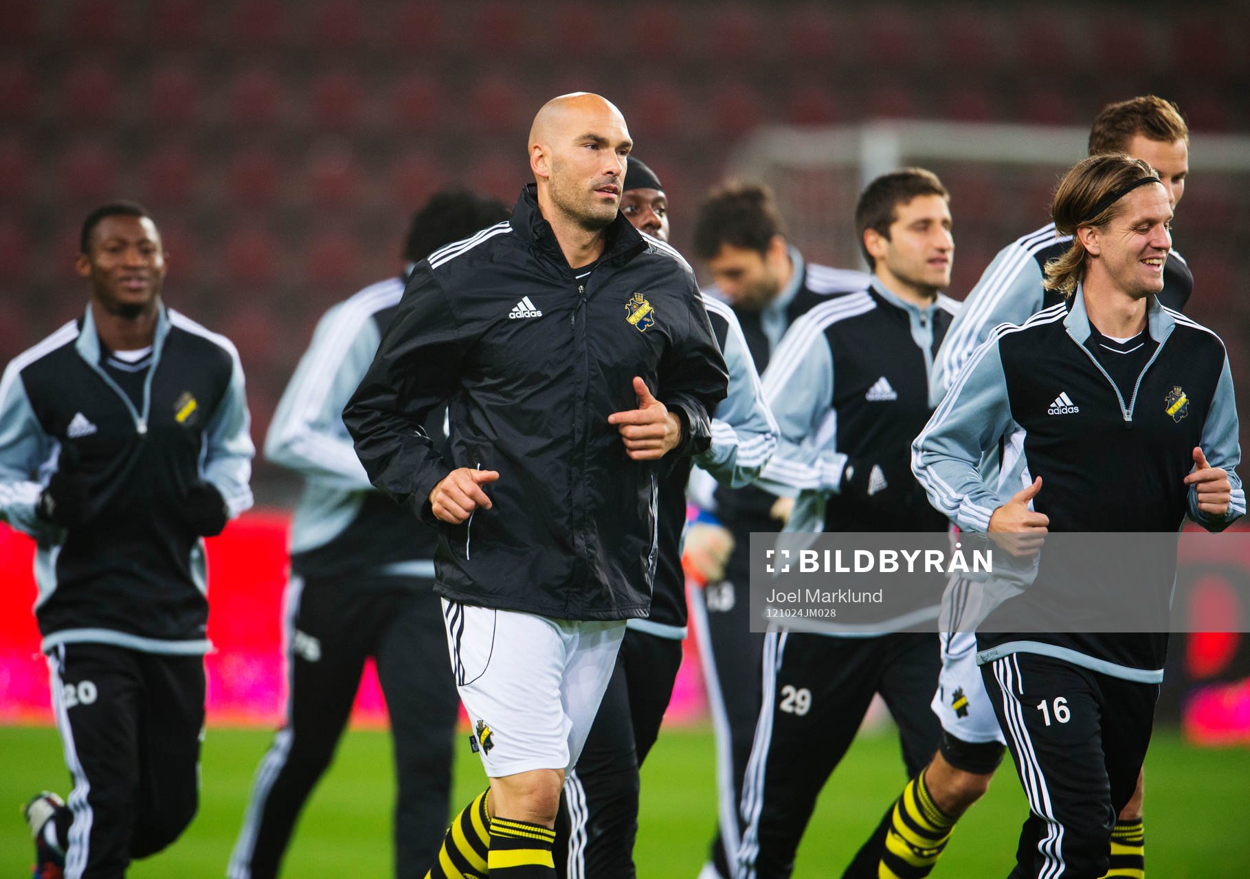 Daniel Majstorovic joggar upp