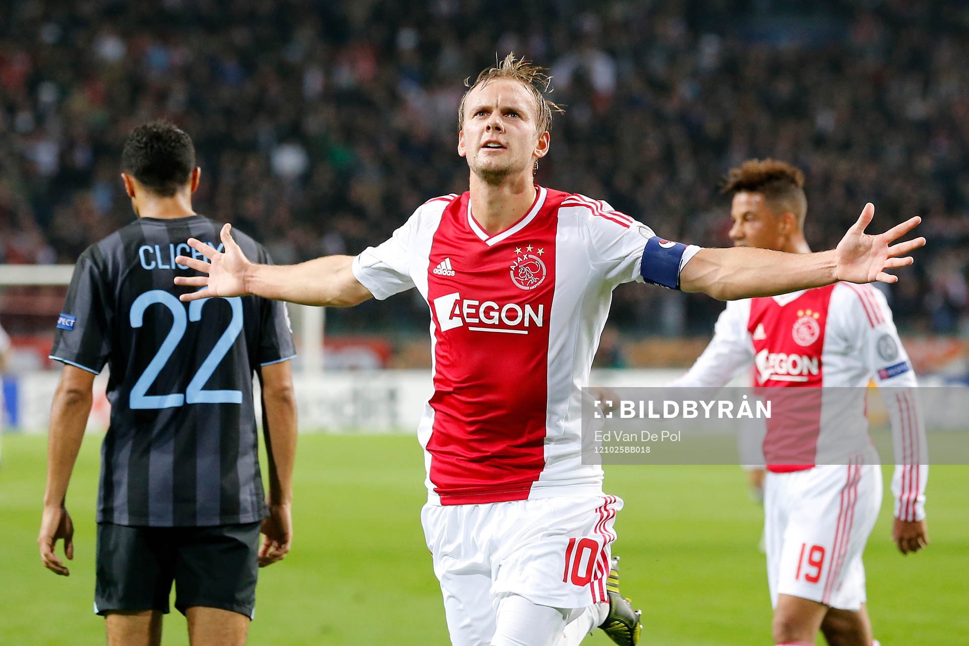 AMSTERDAM - 24-10-2012 - voetbal, Champions League,  Ajax -