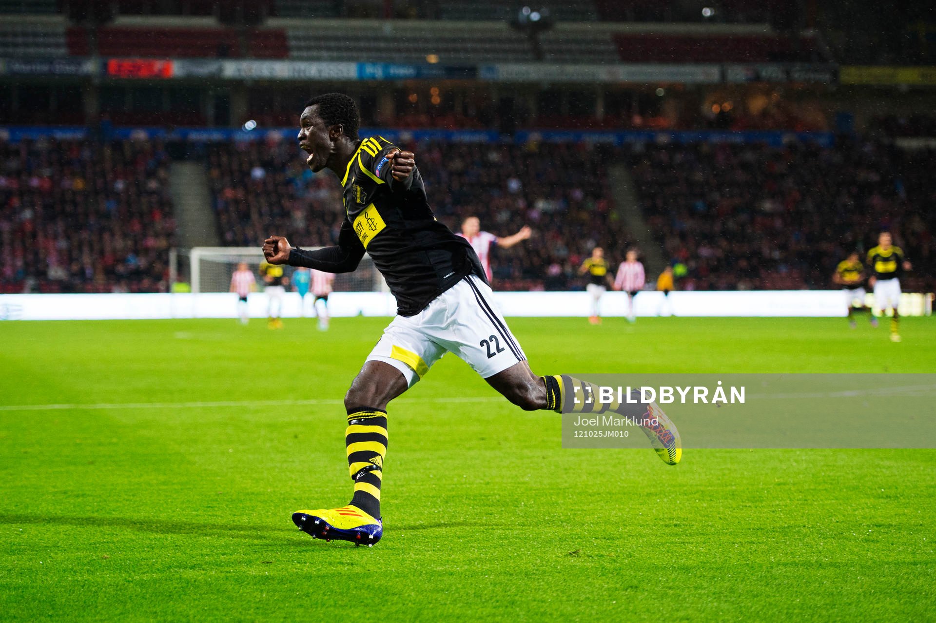 Kwame Amponsah Karikari, AIK, jublar