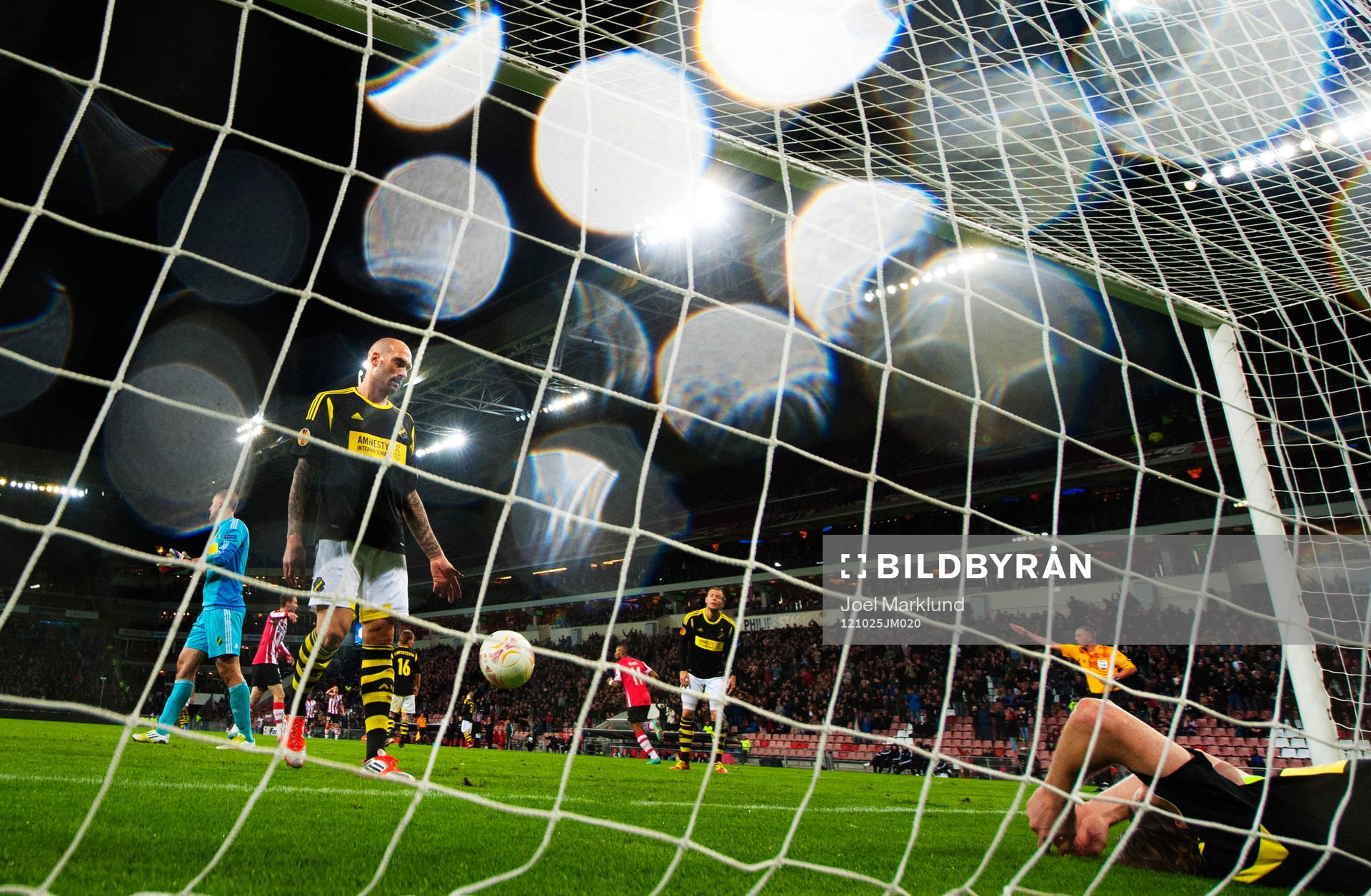 Daniel Majstorovic och Nils-Eric Johansson, AIK, deppar