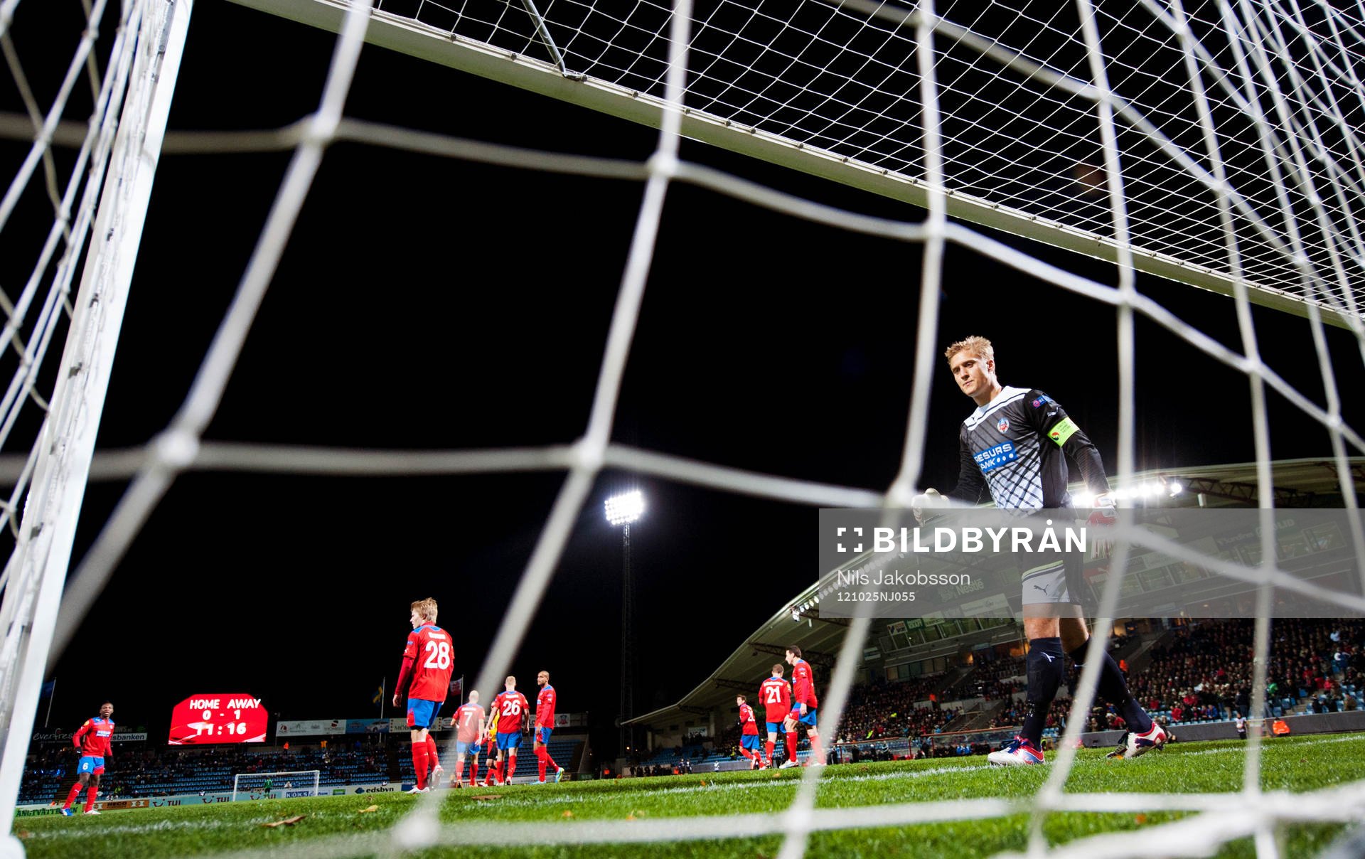 Pär Hansson, målvakt, Helsingborg deppar