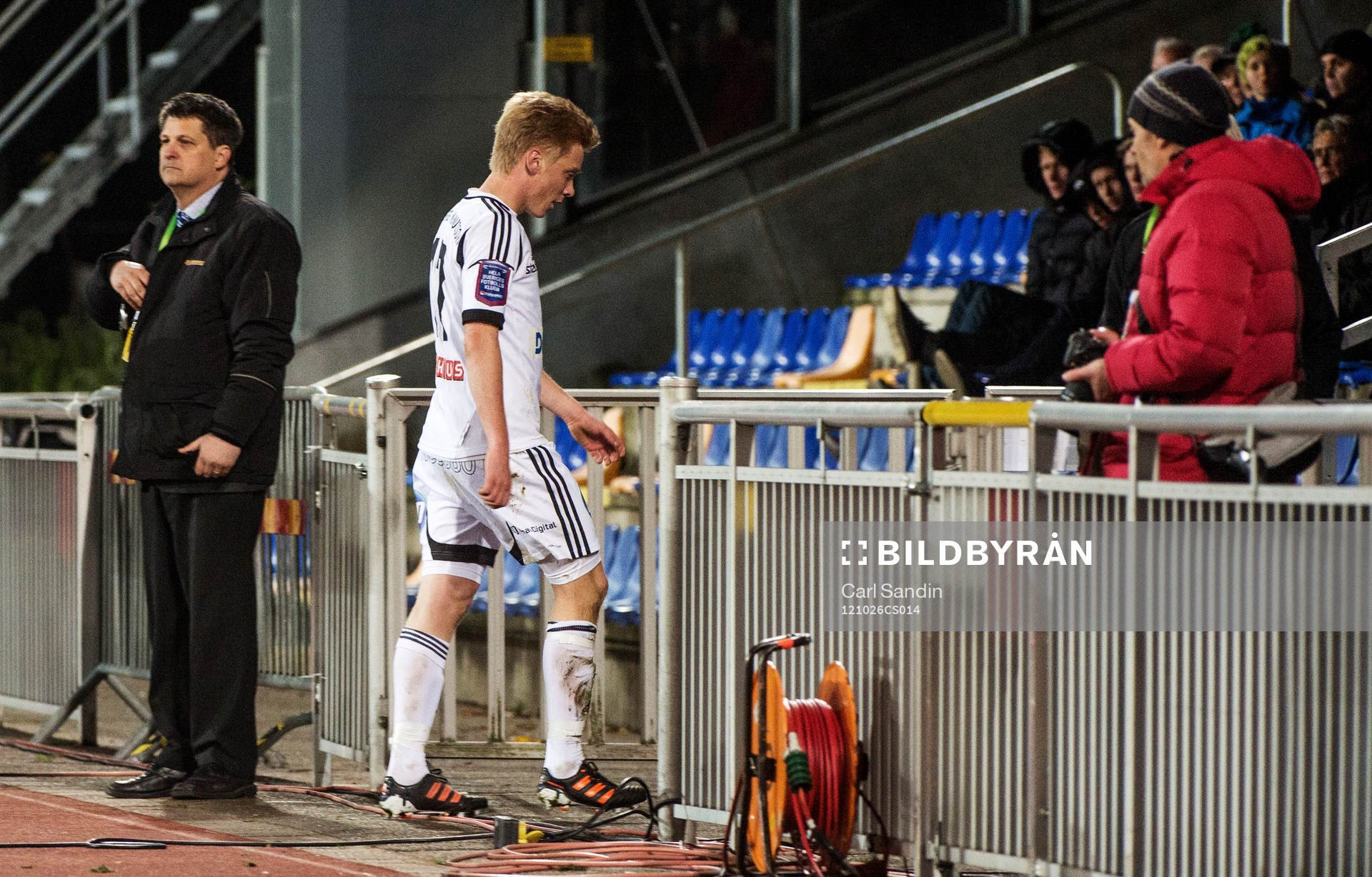 Gustav Sandberg Magnusson, Brommapojkarna fick rött kort