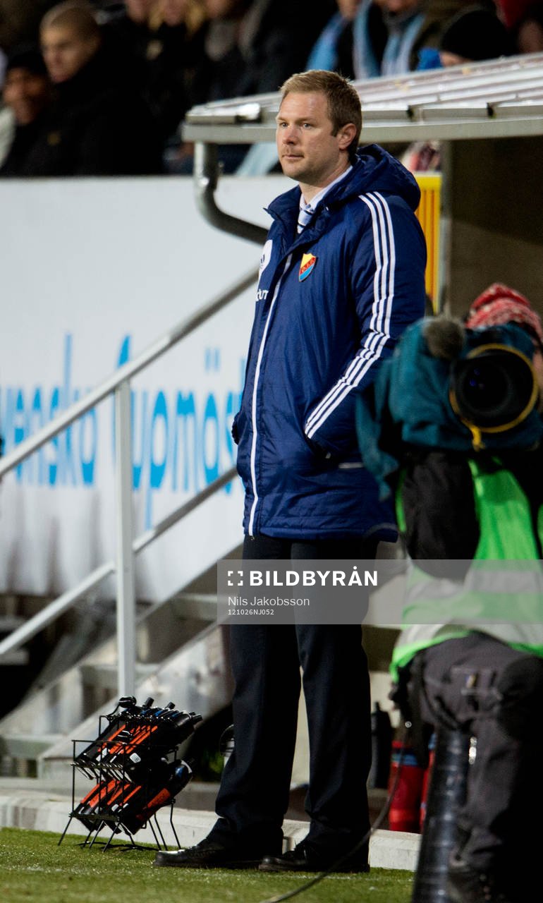 Magnus Pehrsson, tränare Djurgården