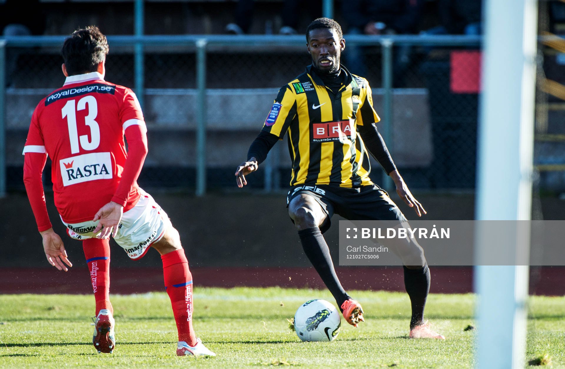 Fotboll, Allsvenskan, Häcken - Kalmar: Dioh Williams, Häcken.