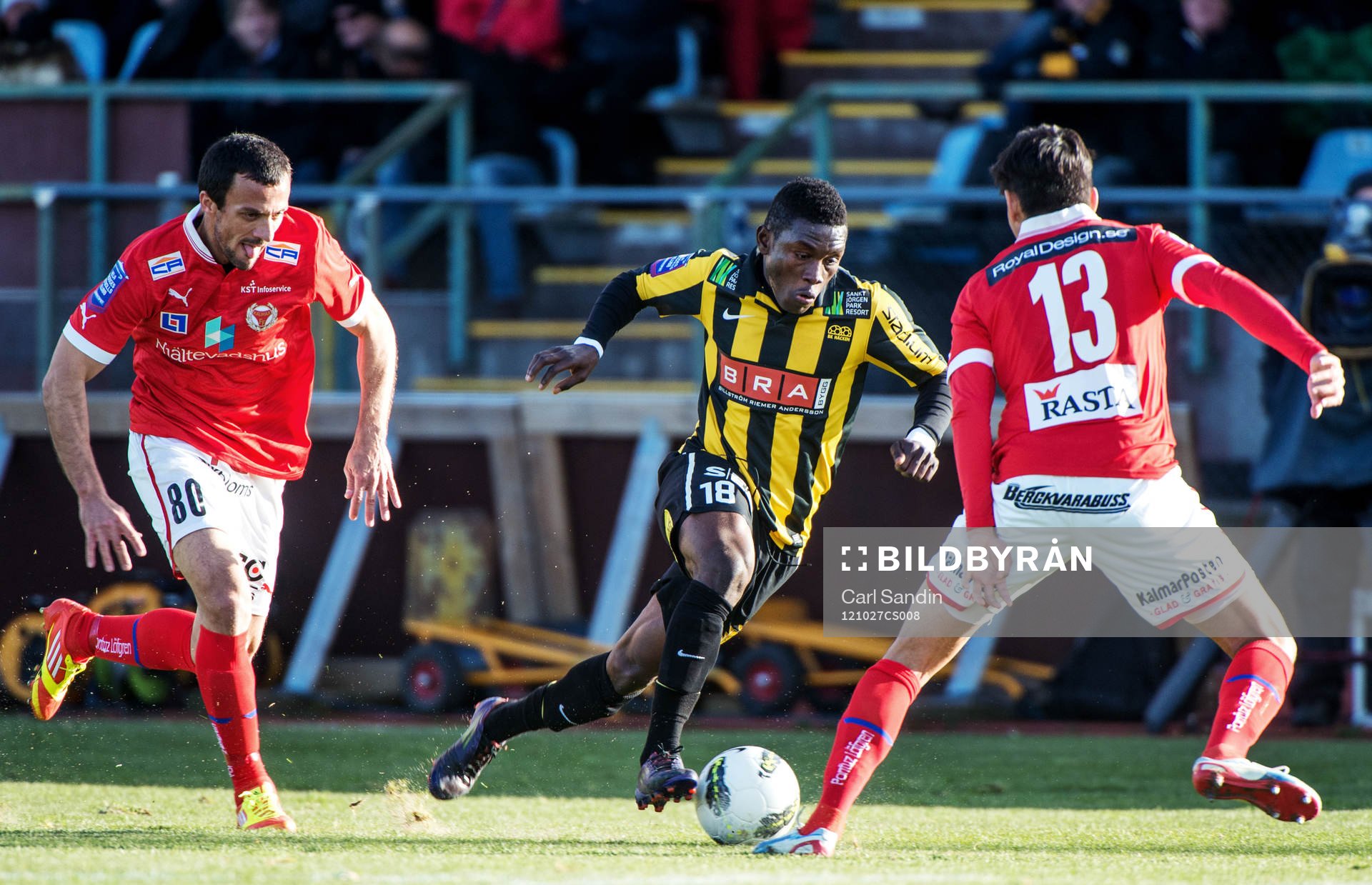 Waris Majeed, Häcken, driver bollen