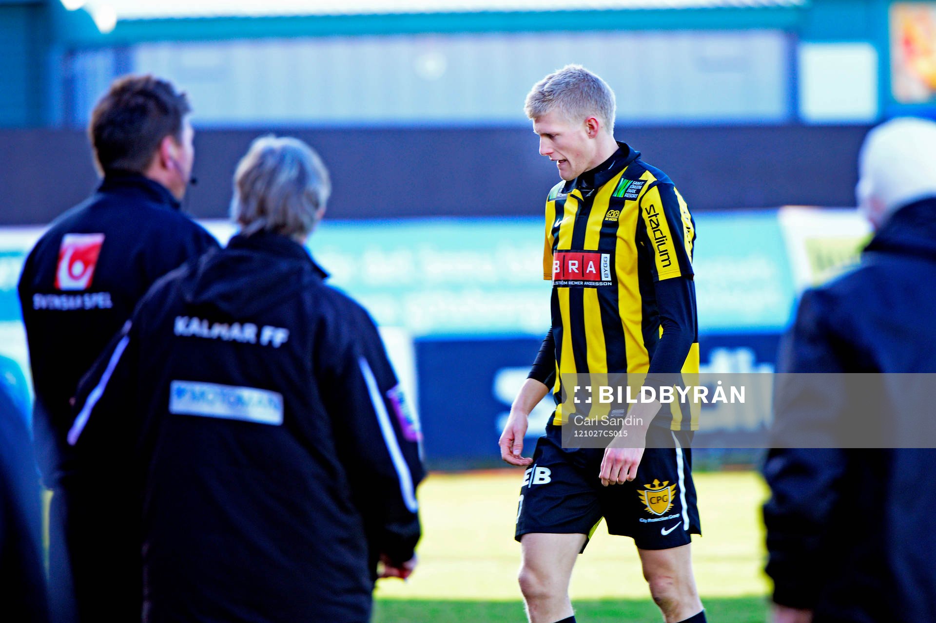 Tom Söderberg, Häcken, lämnar planen