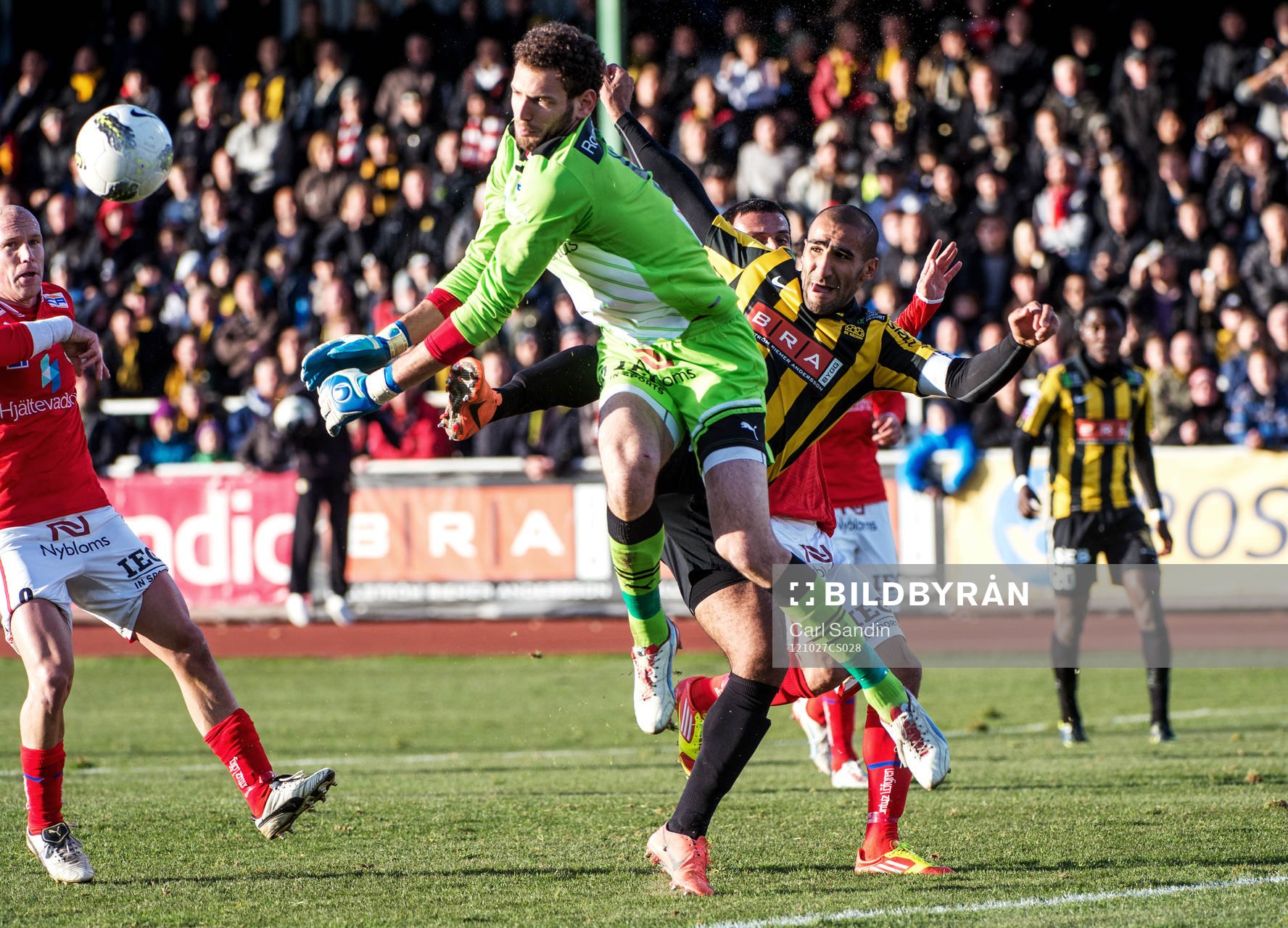 Mohammed Ali Khan, Häcken, var nära att kvittera i