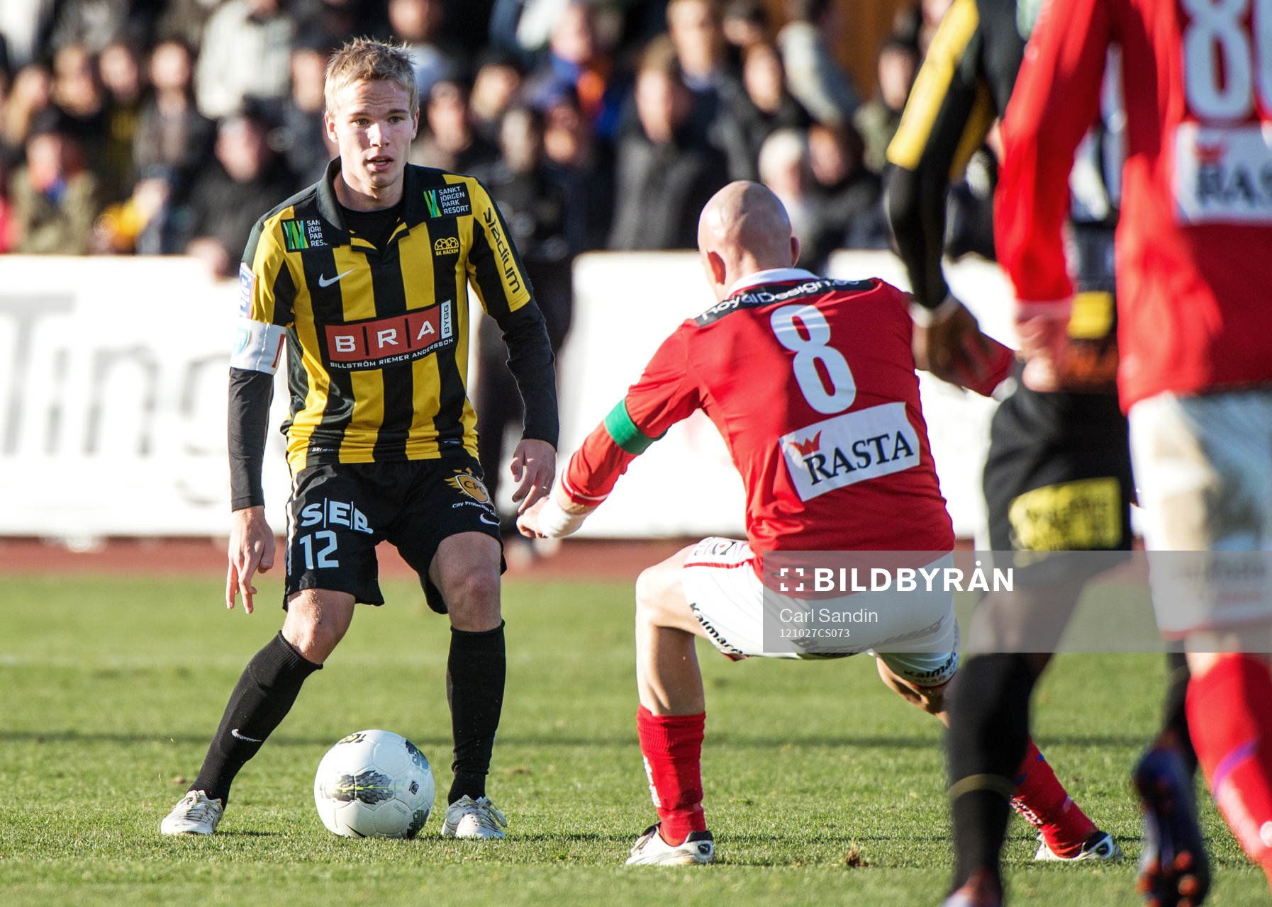 Fotboll, Allsvenskan, Häcken - Kalmar: Oscar Lewicki, Häcken.
