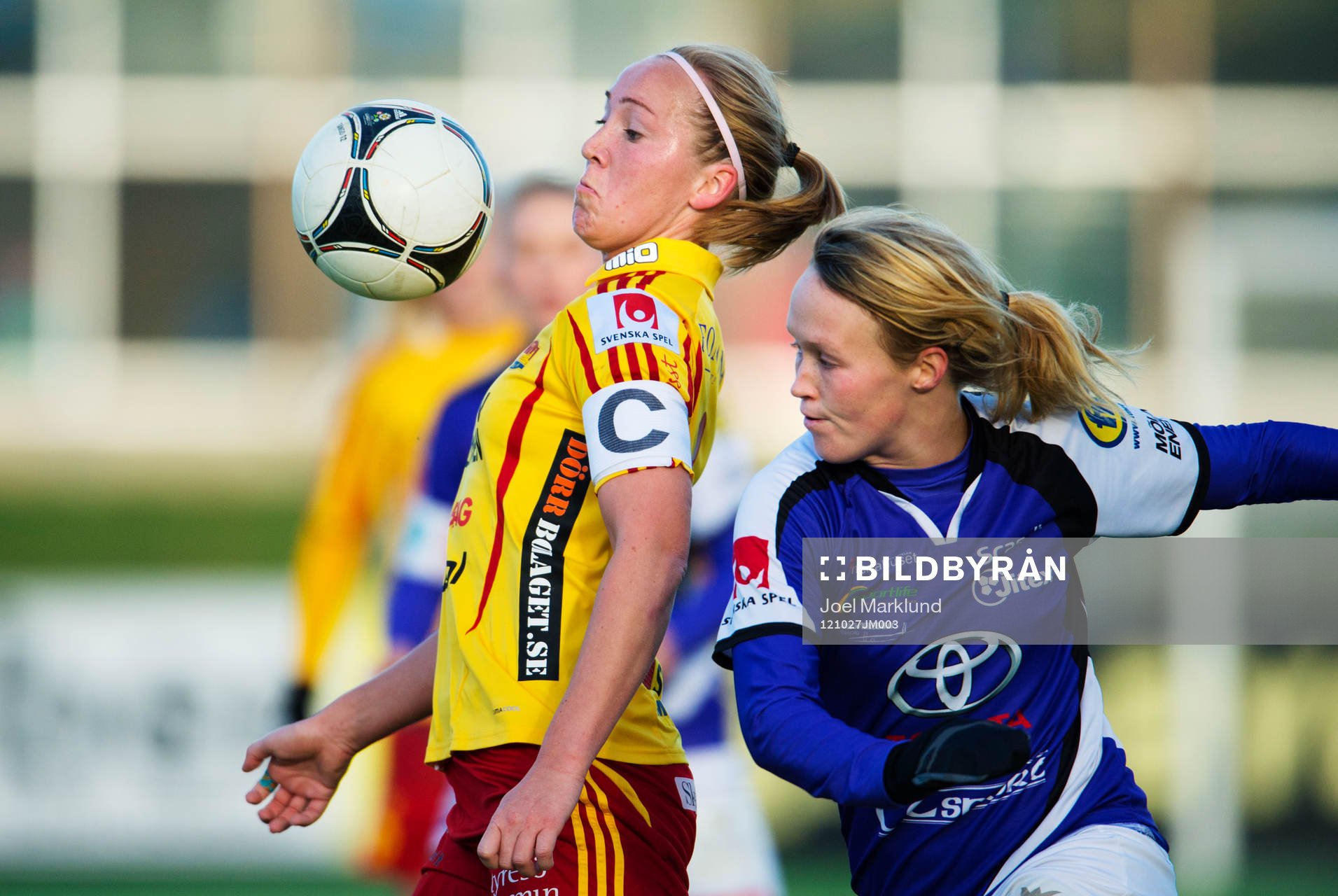 Karin Lissel, Tyresö, och Fridolina Rolfö, Jitex