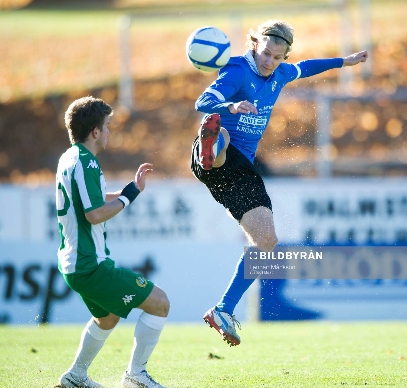 Anton Jonsson, Halmstad och Nicklas Lindqvist, Hammarby