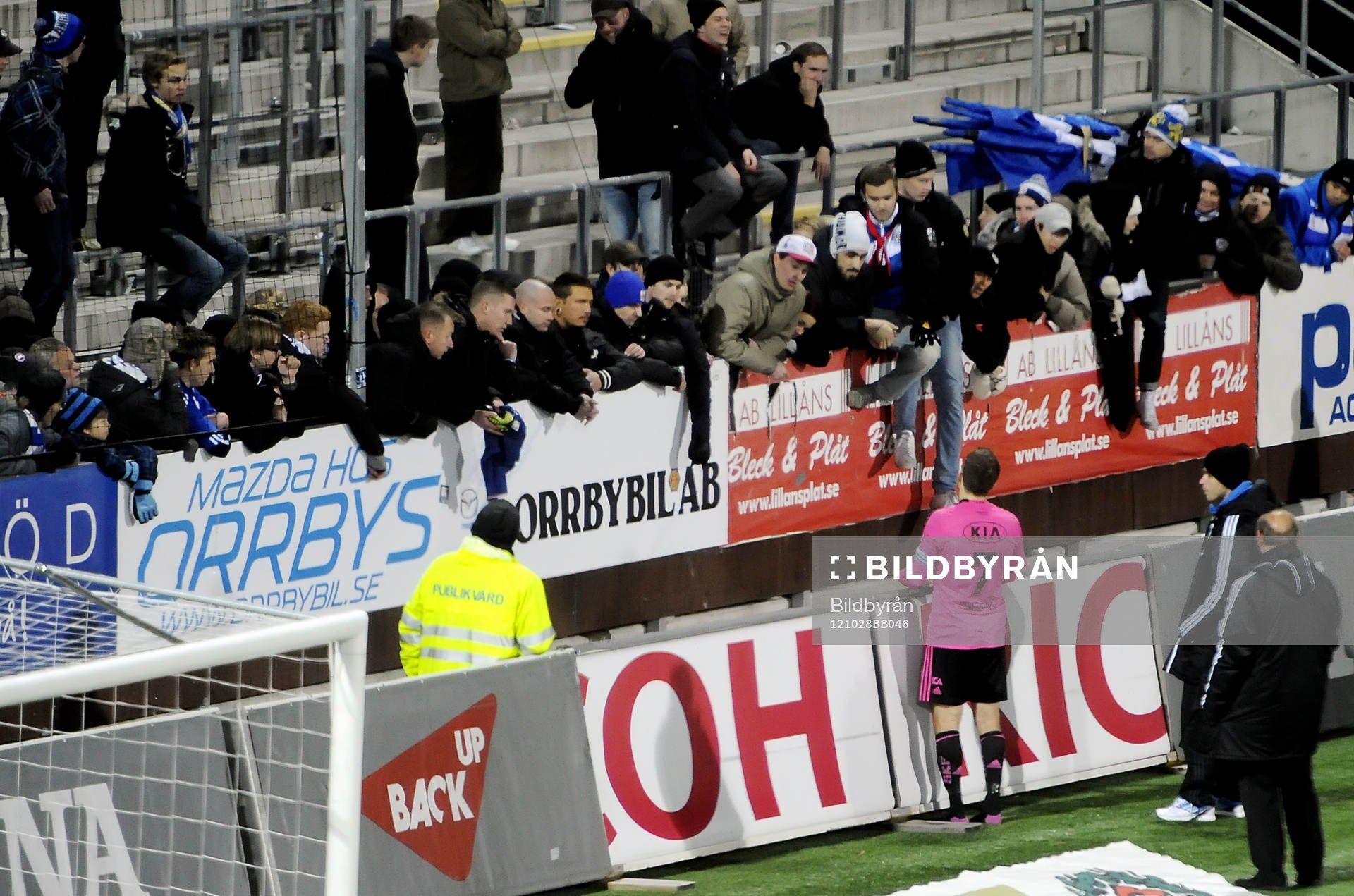 Heta diskussionen mellan Tobias Hysén och göteborgsfansen