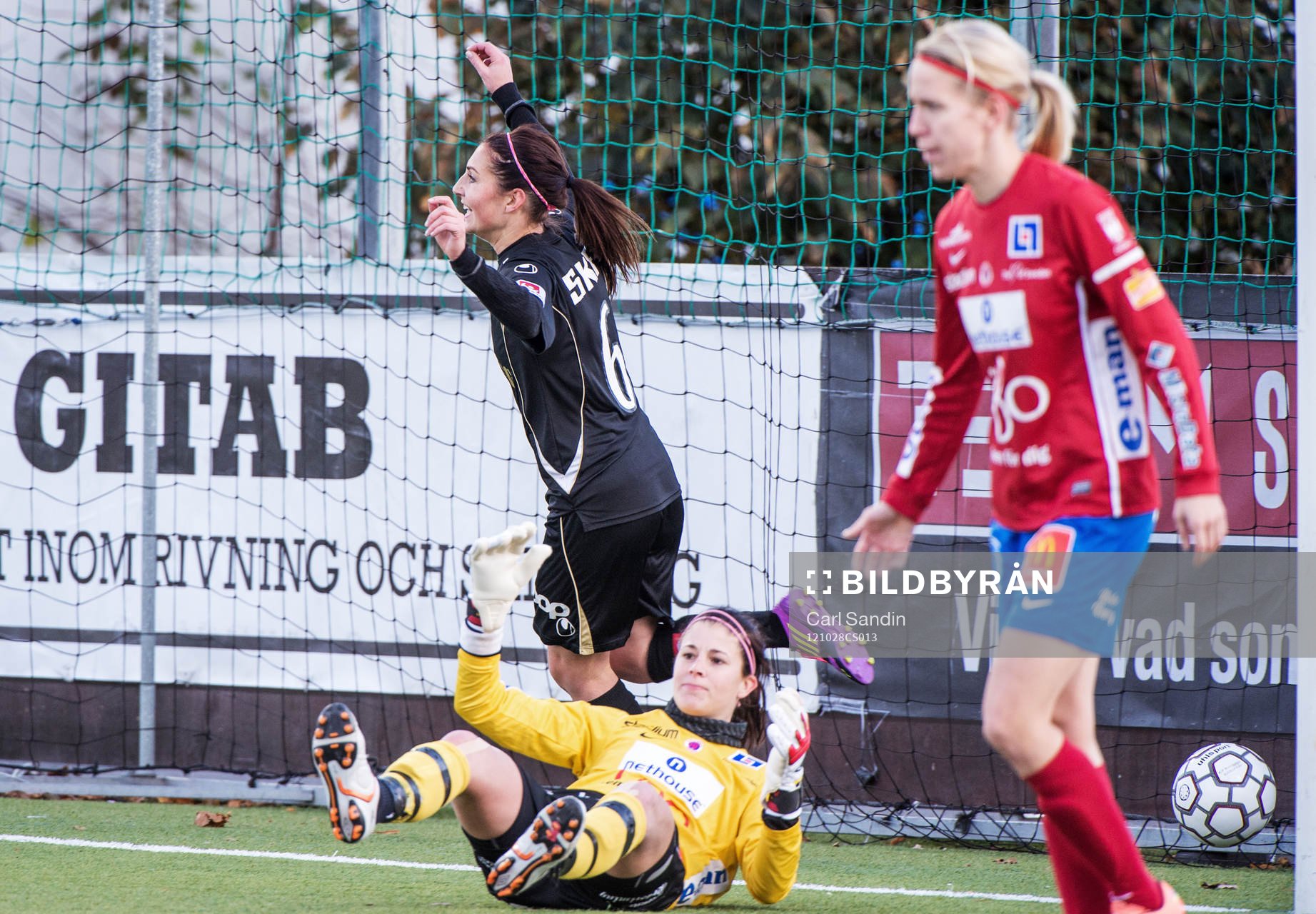 Anna Ahlstrand, Göteborg, jublar