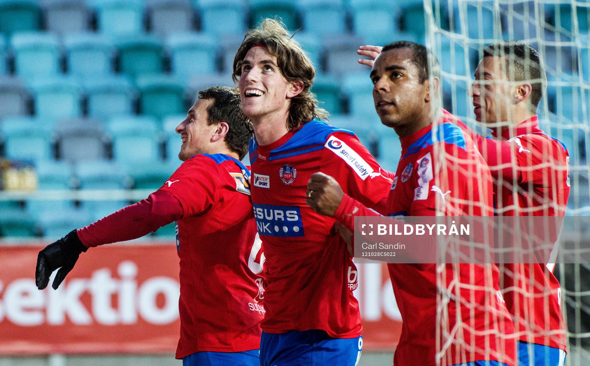 Jesper Björkman, Helsingborg, jublar