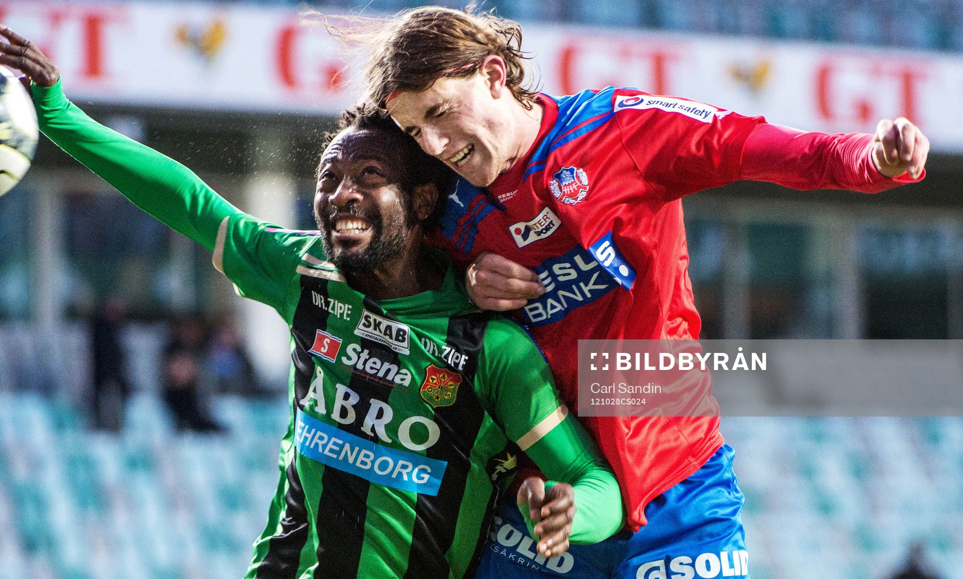 Jesper Björkman, Helsingborg, nickar in 0-1