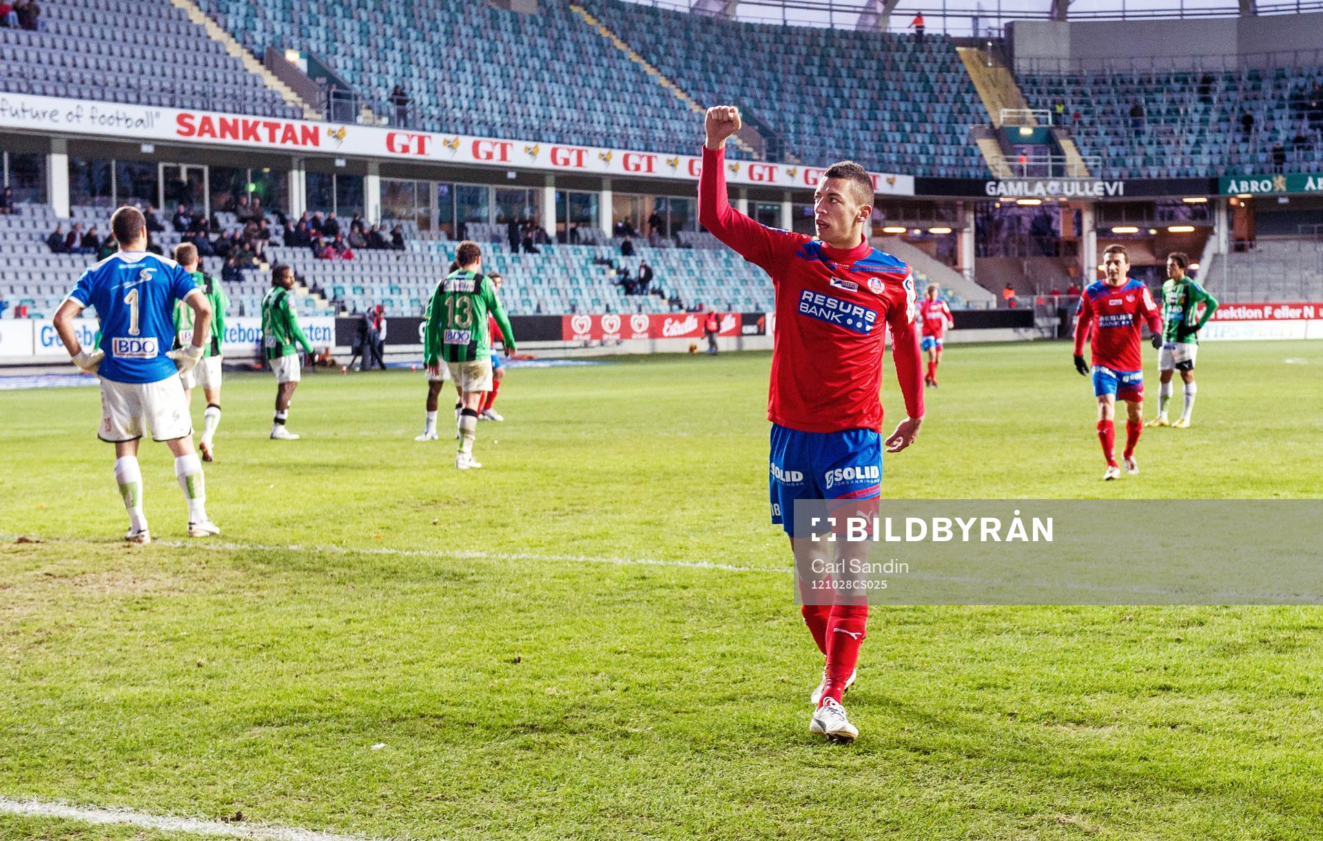 Nikola Djurdjic, Helsingborg, jublar