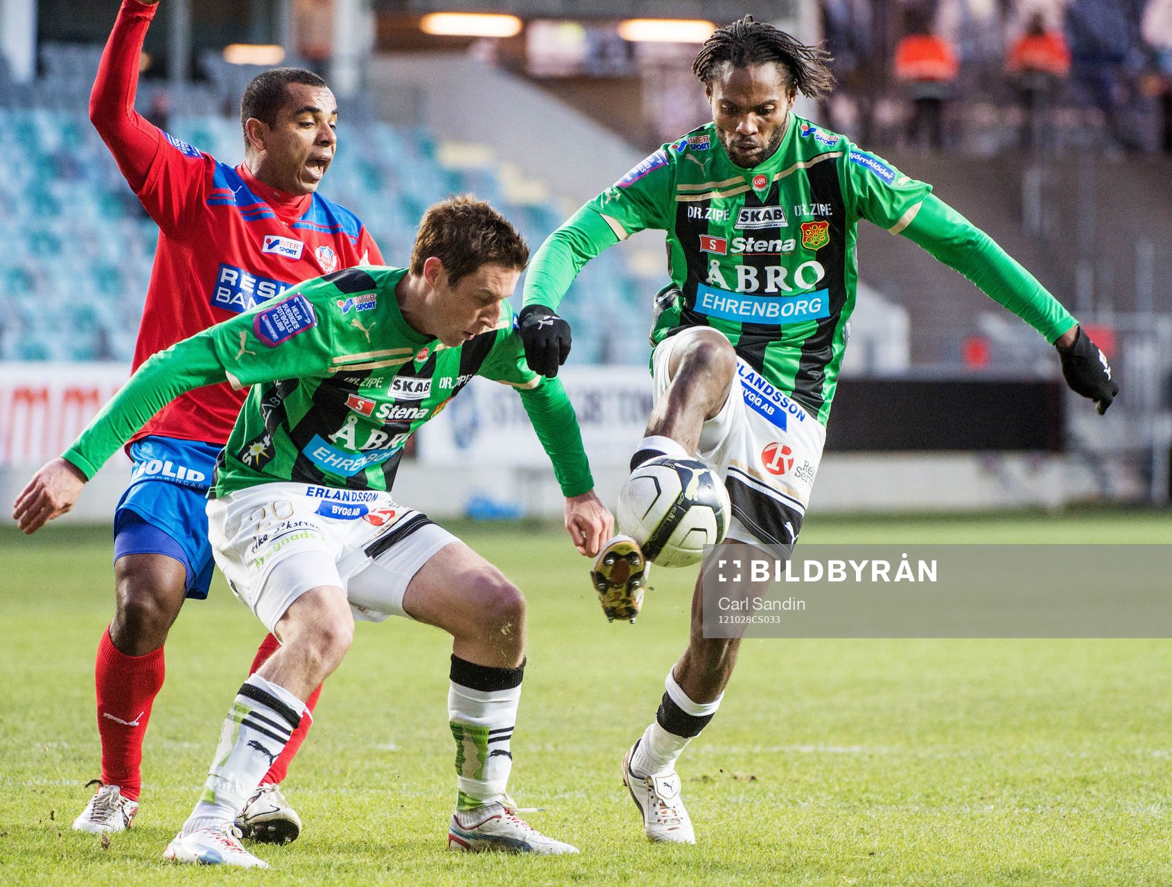Kenneth Gustafsson, GAIS håller undan Alvaro Santos,