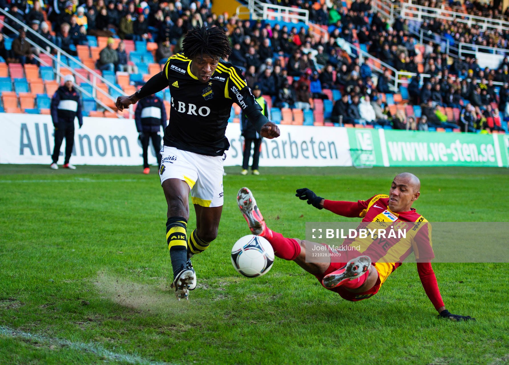Mohamed Bangura, AIK, och Alessandro Silva Perreira,
