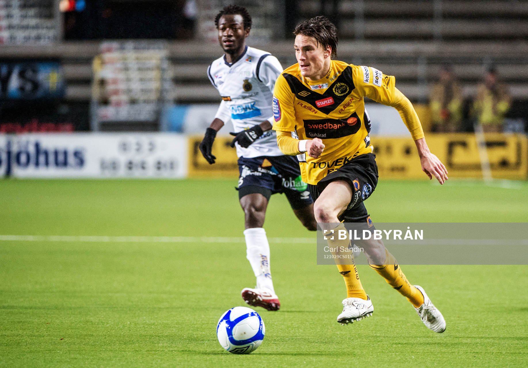 Lasse Nilsson, Elfsborg, sätter fart mot mål