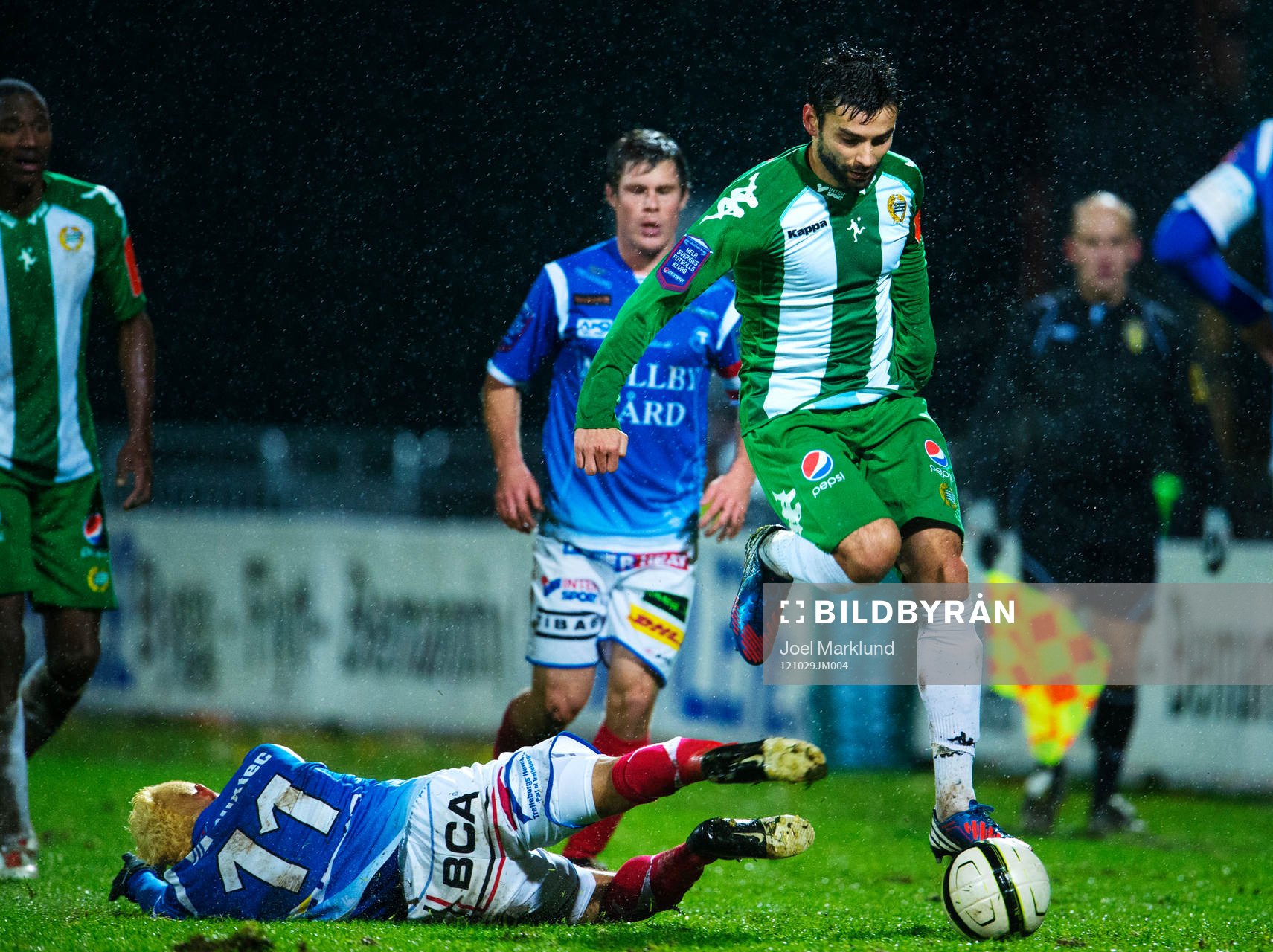 Adis Husidic, Hammarby, hoppar över Thiago Pinto Borges,