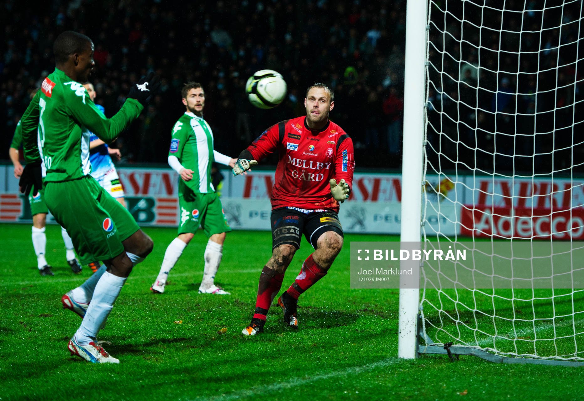 Jose Monteiro, Hammarby, oroar framför Fredrik Persson,