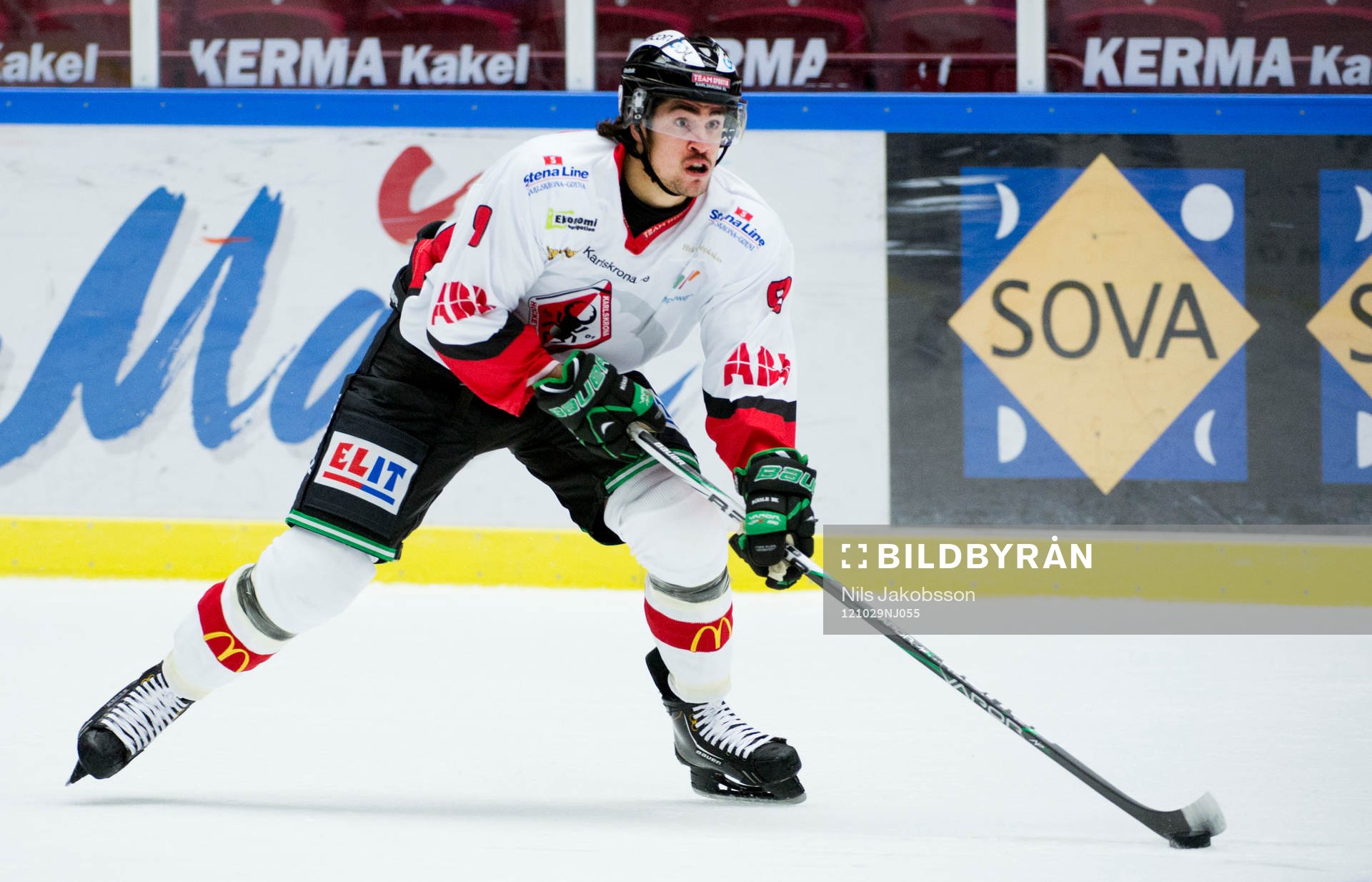 Nils Bergström, Karlskrona