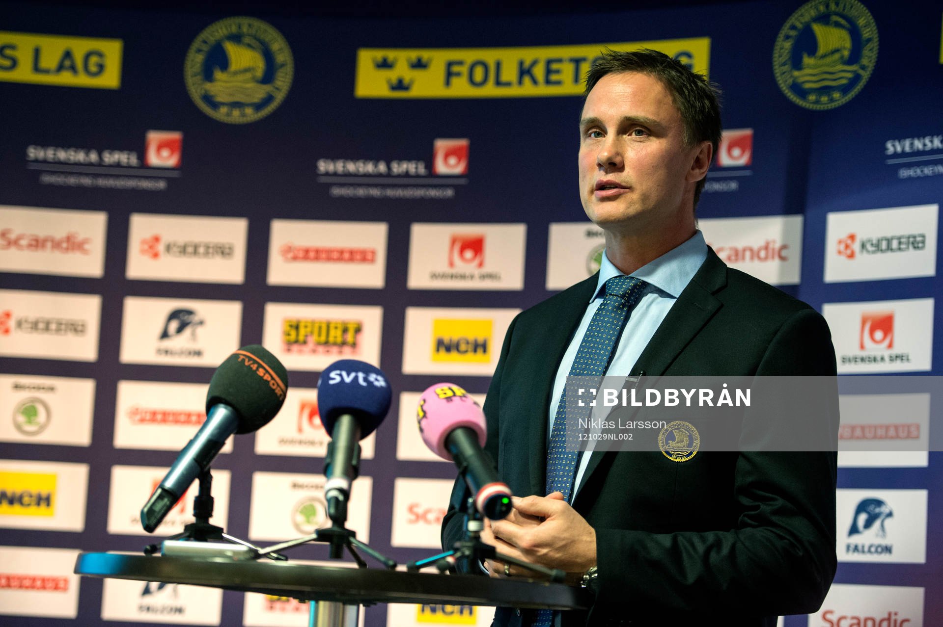 Juniorkronorna/Team 20:s huvudcoach Roger Rönnberg