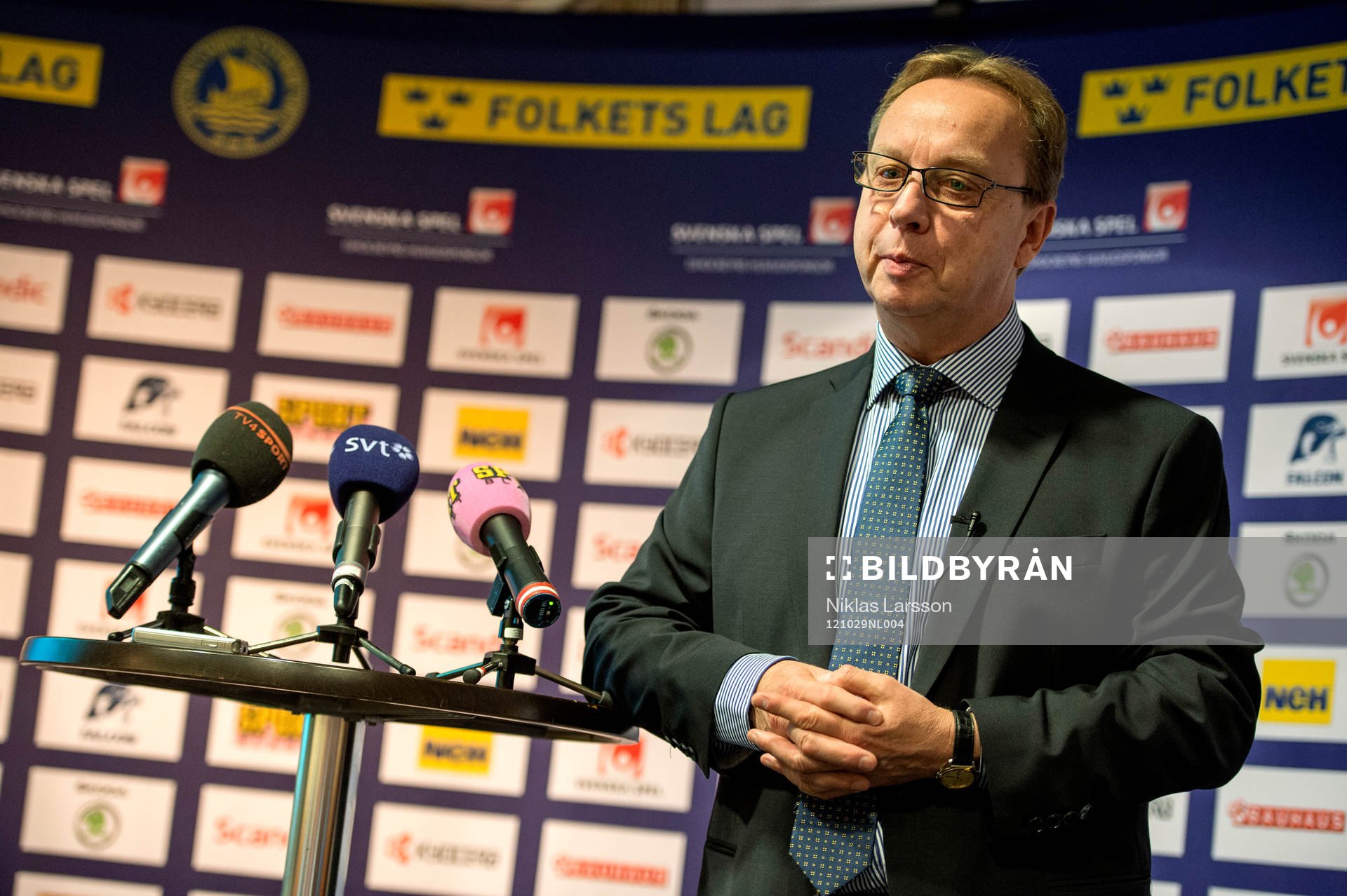 Pär Mårts, förbundskapten Sverige presenterar