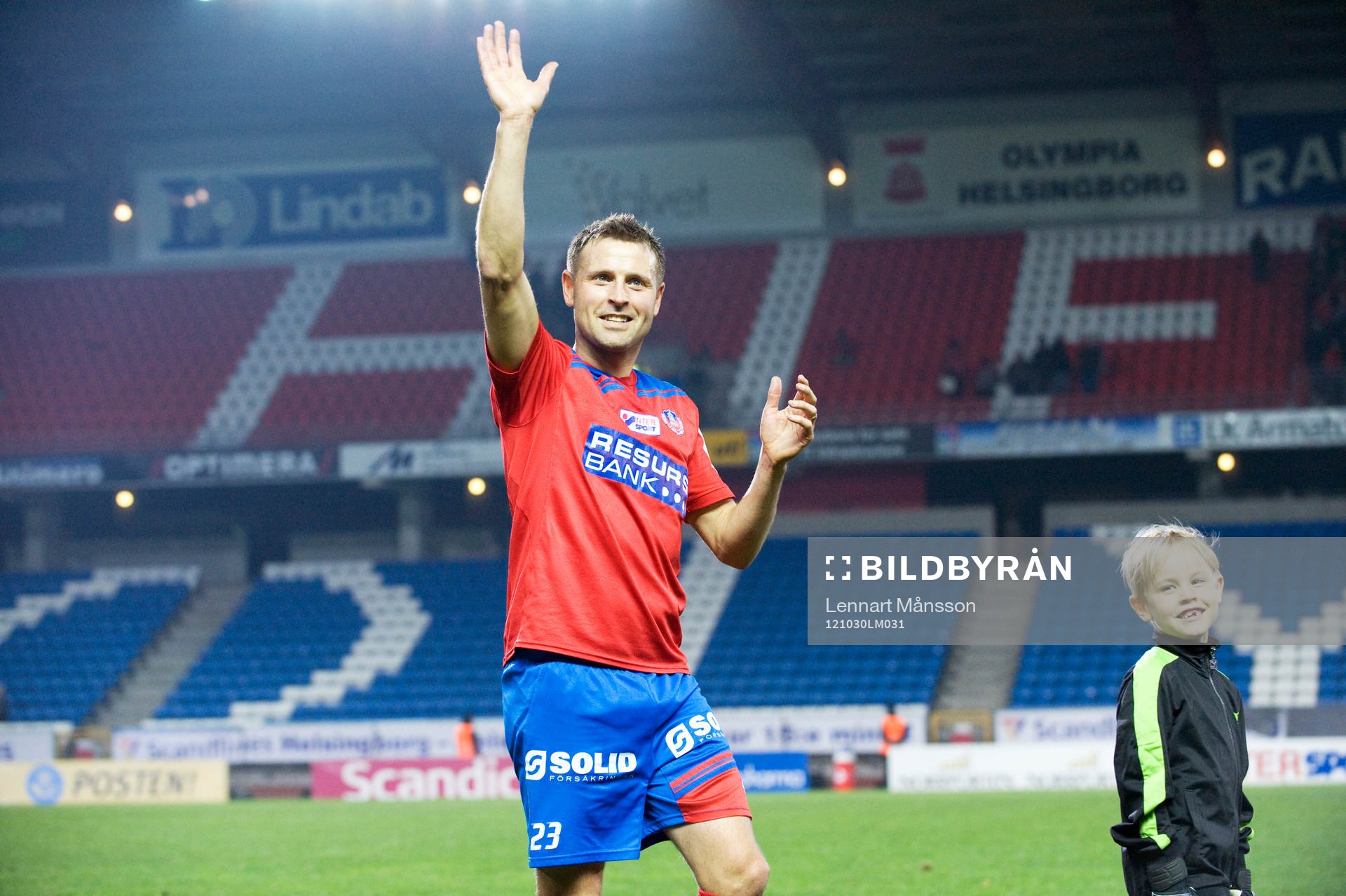 Erik Wahlstedt, Helsingborg, avtackas, här