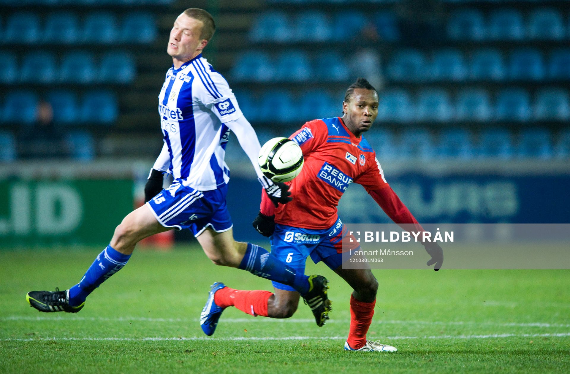 May Mahlangu, Helsingborg och Jakob Johansson, IFK Göteborg