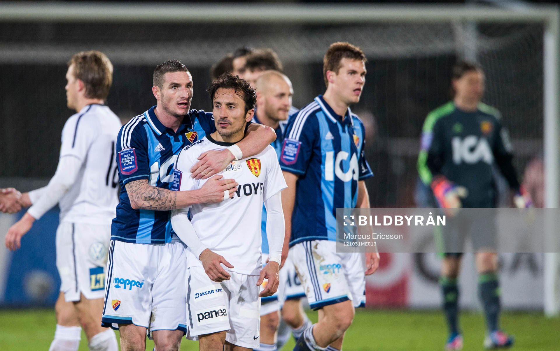 James Keene, Djurgården tröstar Louay Chanko, Syrianska