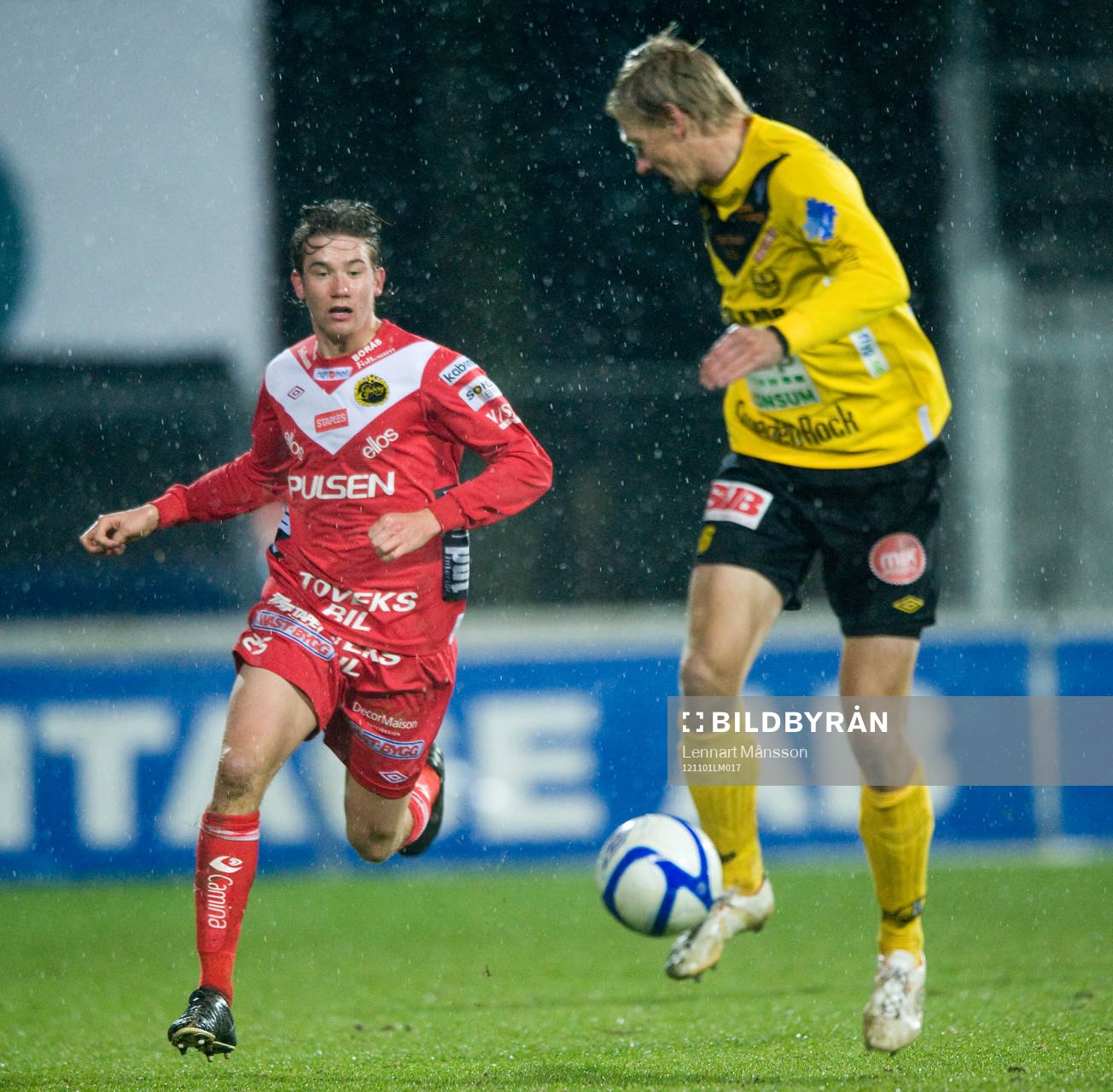 Patrik Rosengren, Mjällby, och Marcus Rohdén, Elfsborg