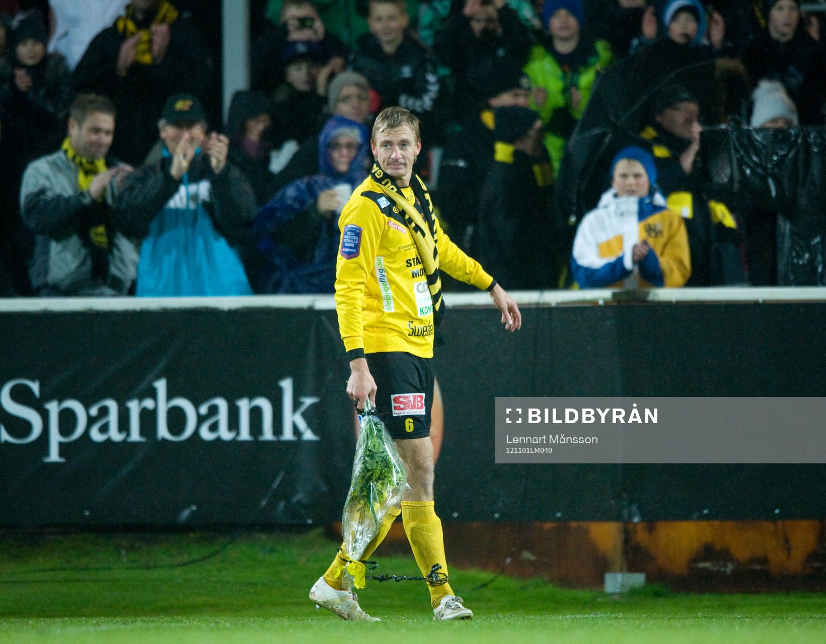 Patrik Rosengren, Mjällby, tackar för sig
