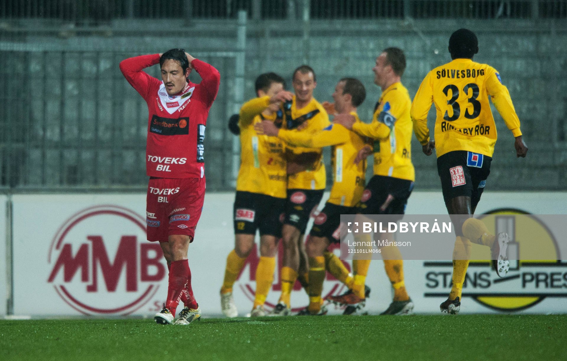 2-2, Stefan Ishizaki deppar, Mjällby jublar