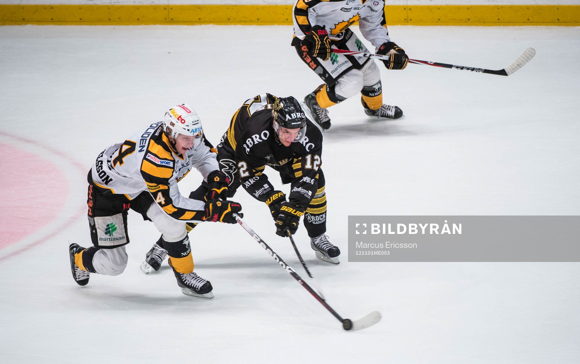 Petter Emanuelsson, Skellefteå och Fredrik Hynning, AIK