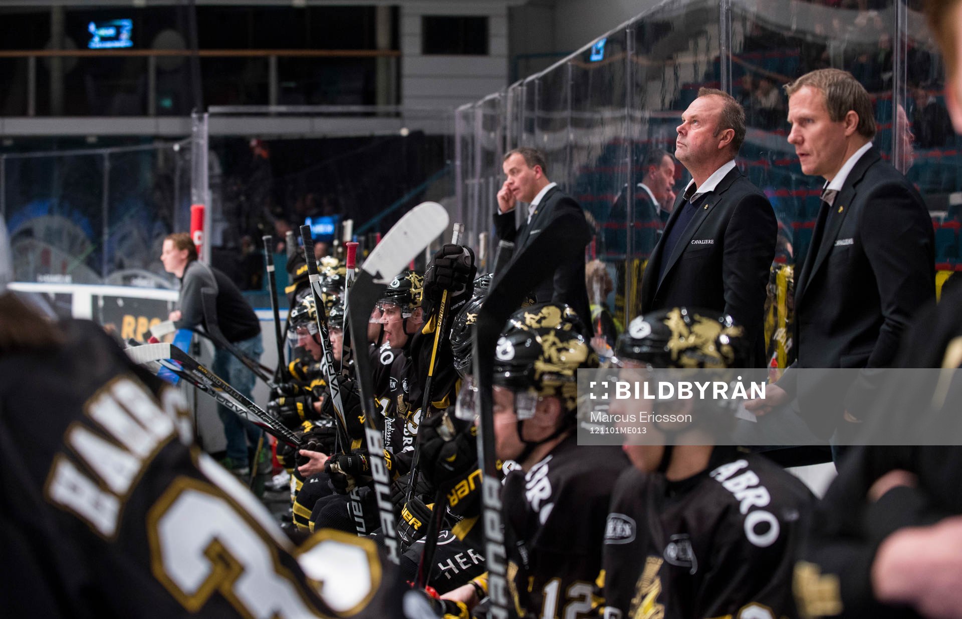 Deppigt på AIK bänken