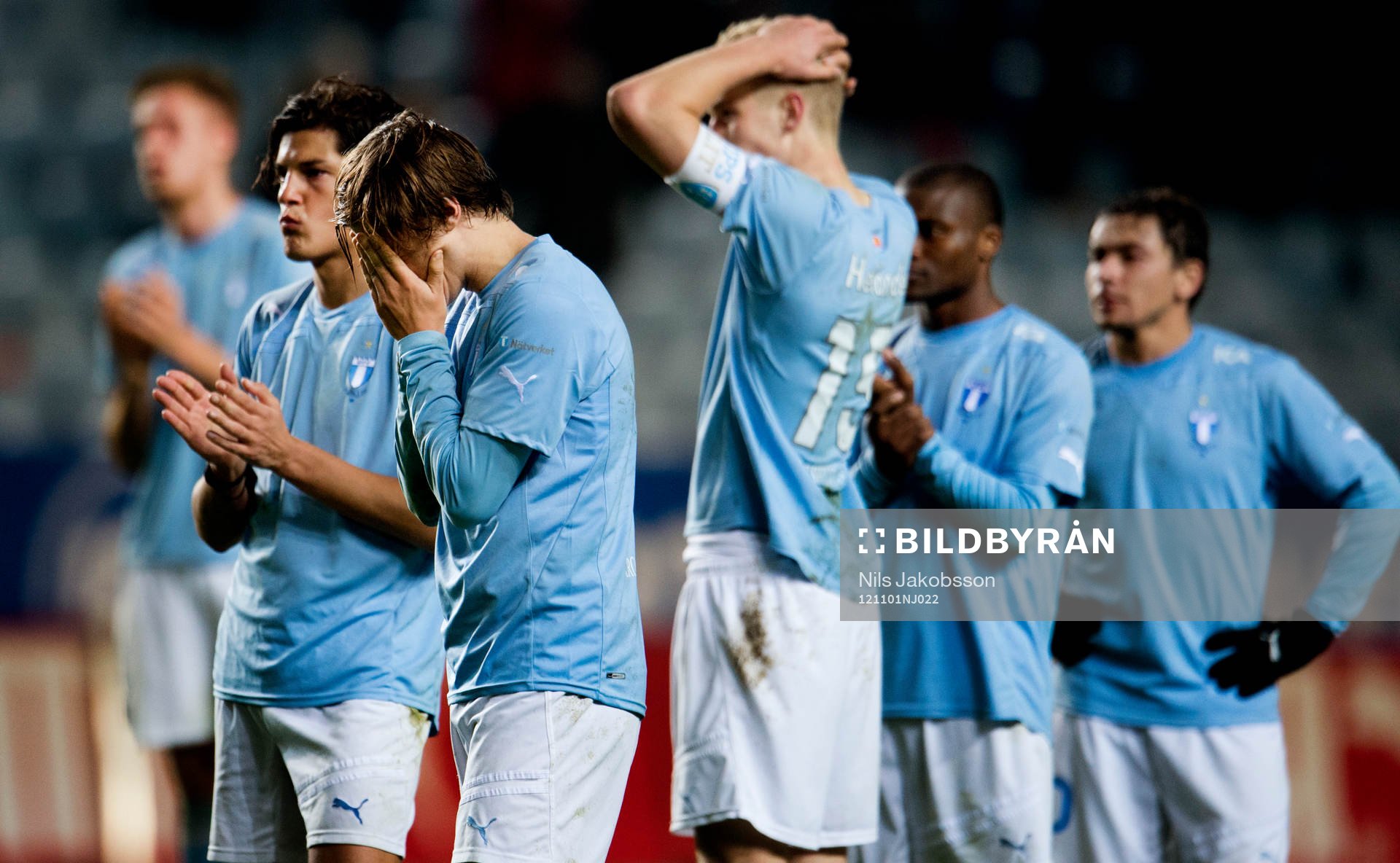 deppade miner i Malmö FF
