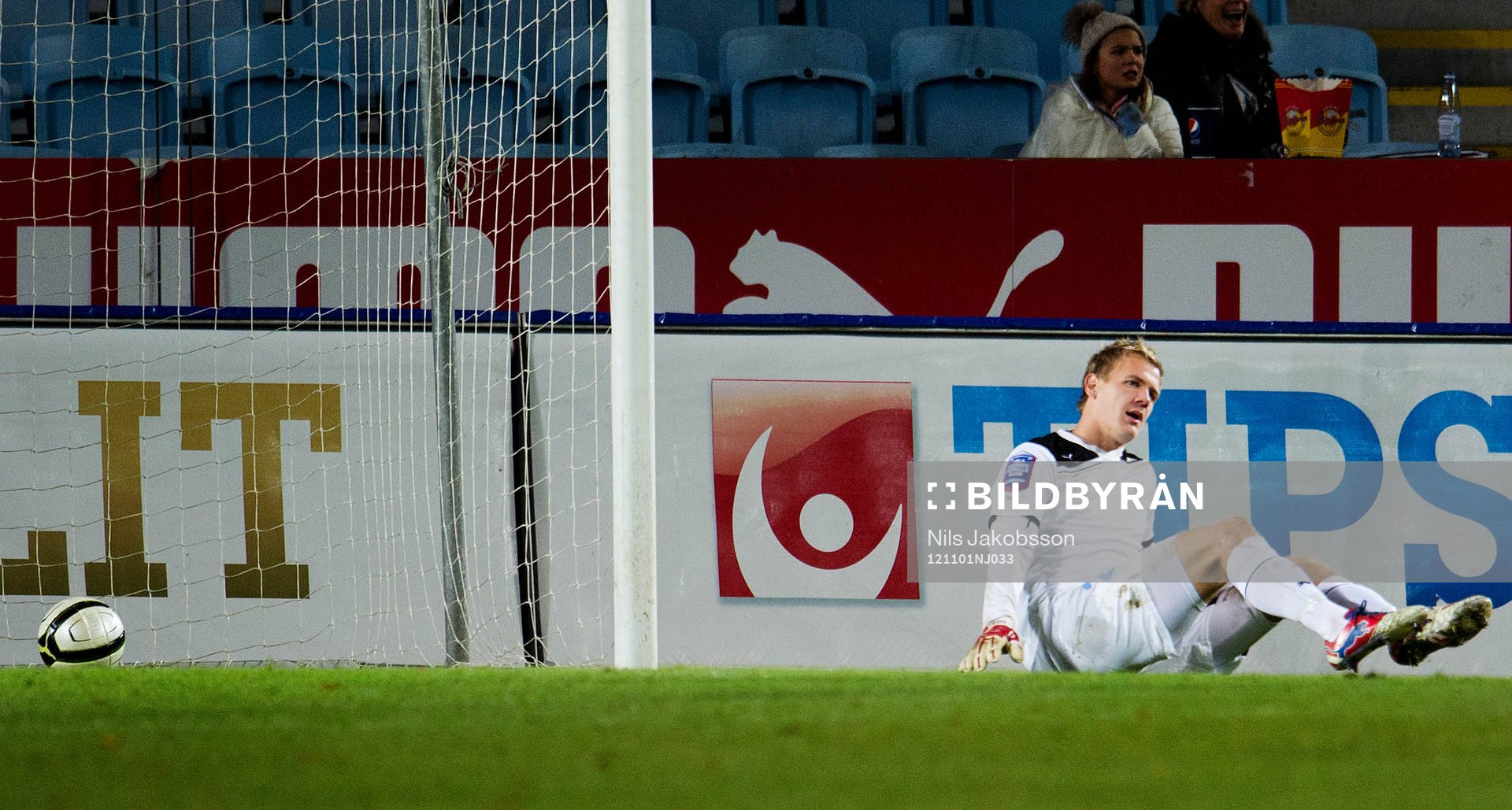 Johan Dahlin, målvakt, Malmö FF deppar