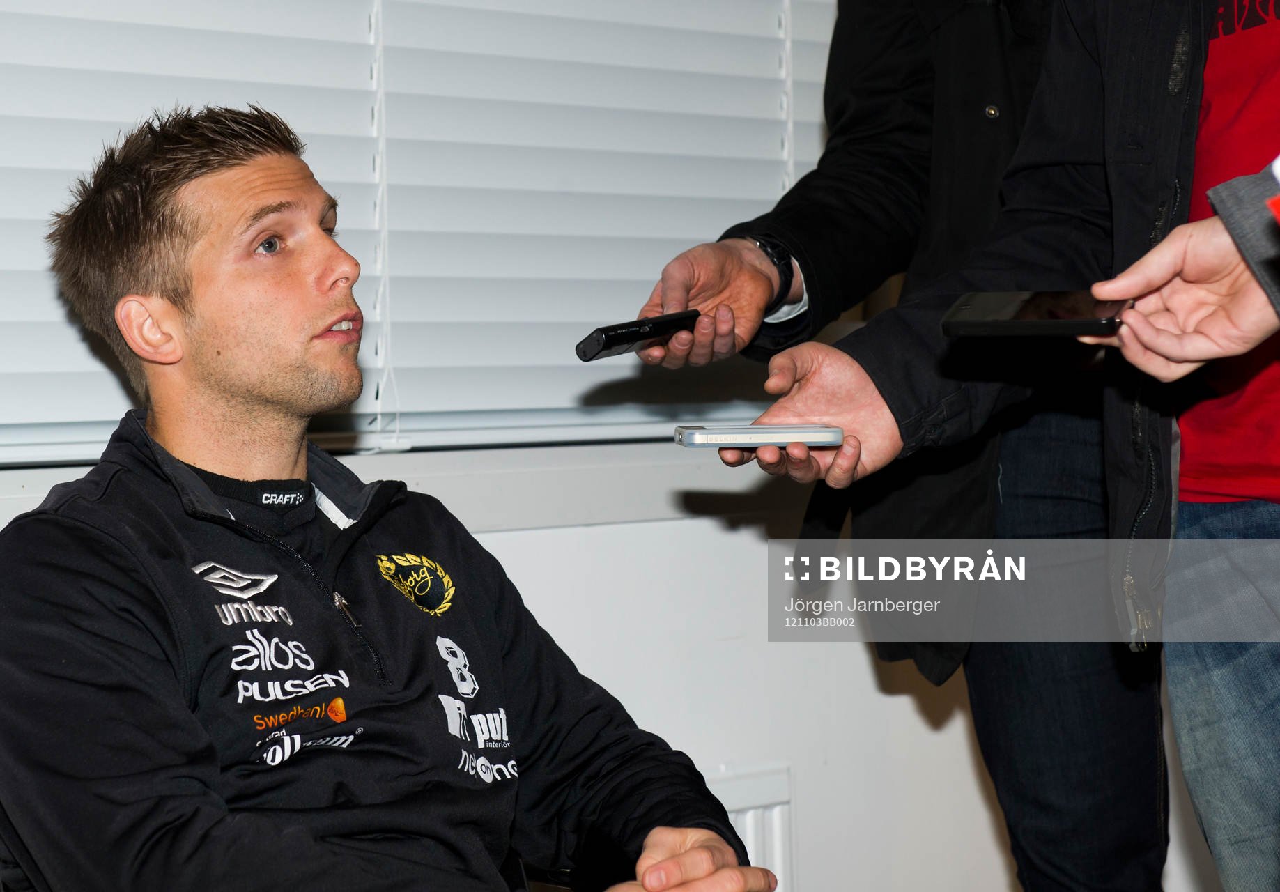 Anders Svensson, IF Elfsborg var eftertraktat intervjuoffer