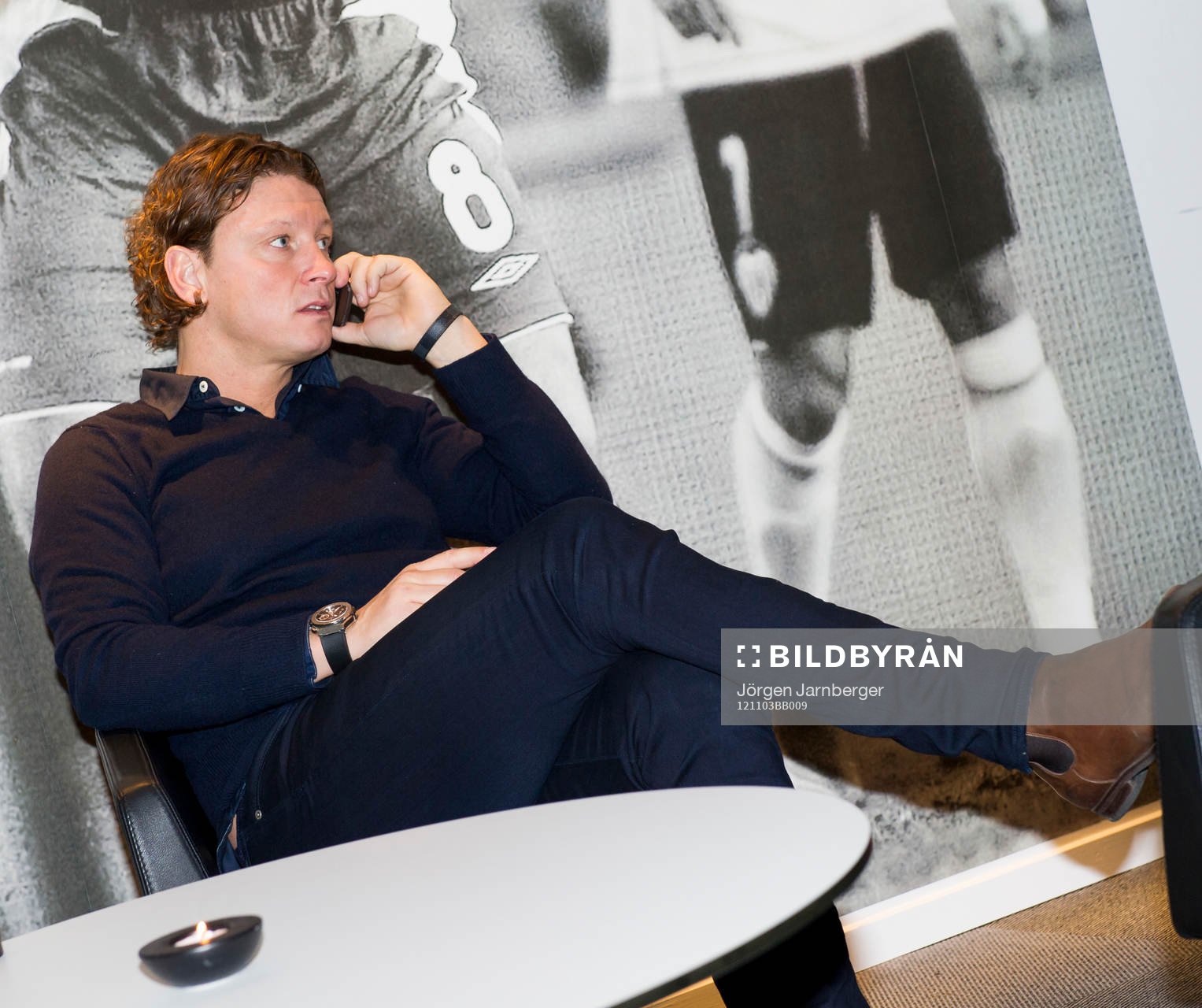 Stefan Andreasson, klubbchef IF Elfsborg i telefon