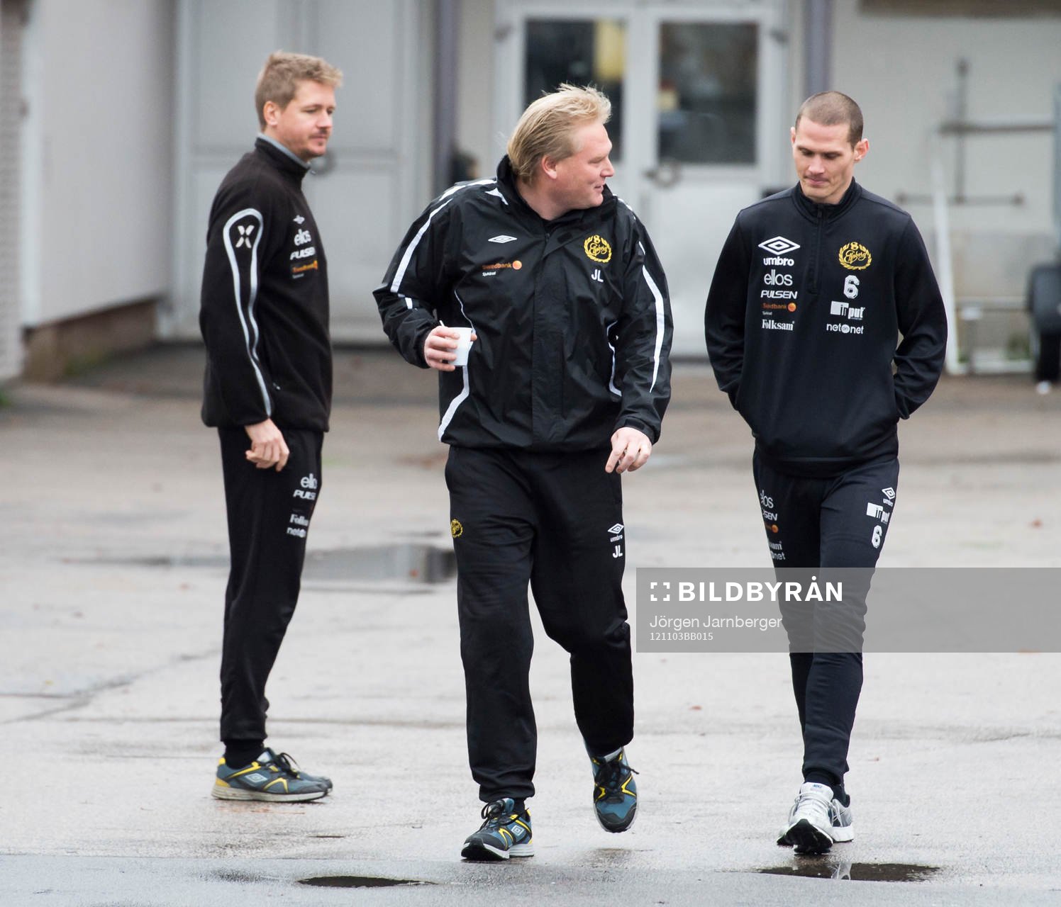 Jörgen Lennartsson, chefstränare och Jon Jönsson IF