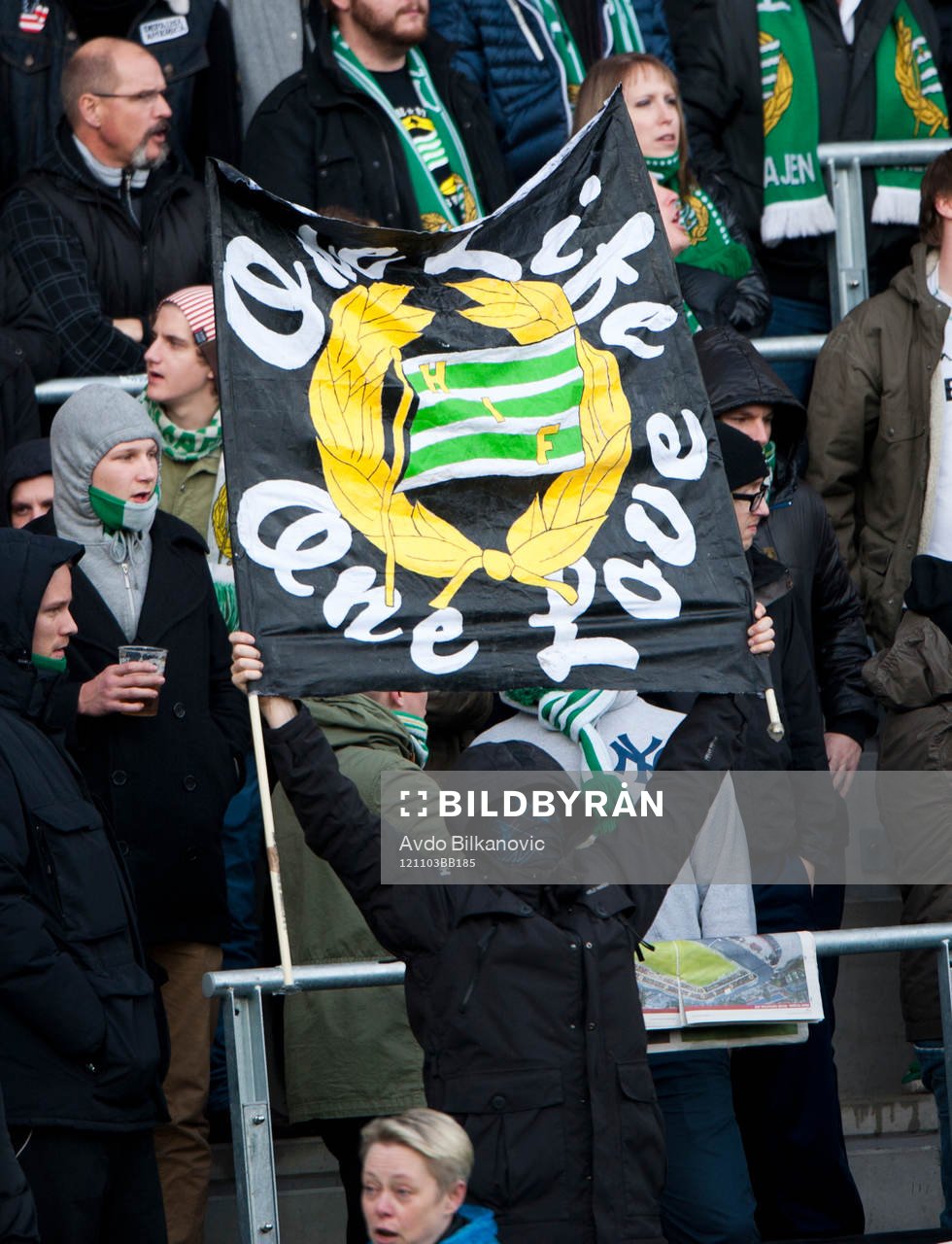 Hammarby, suportrar, maskerad, åskådare