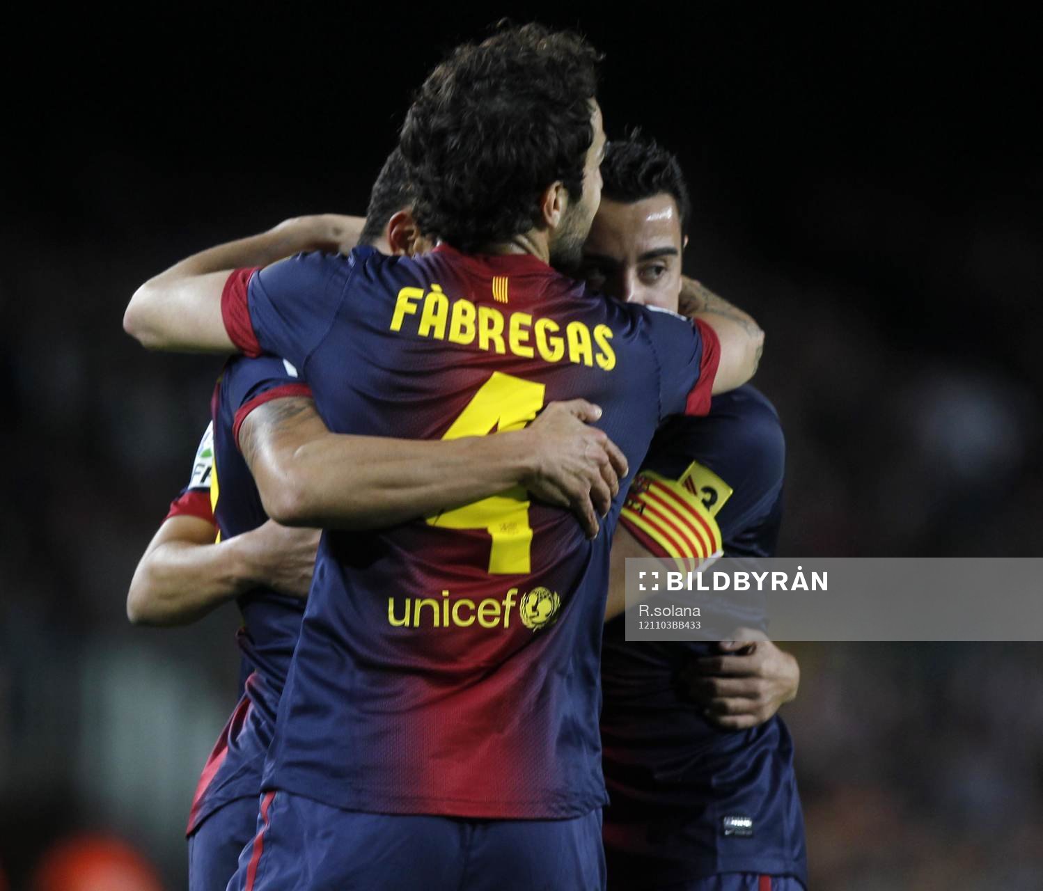 Fabregas och Xavi