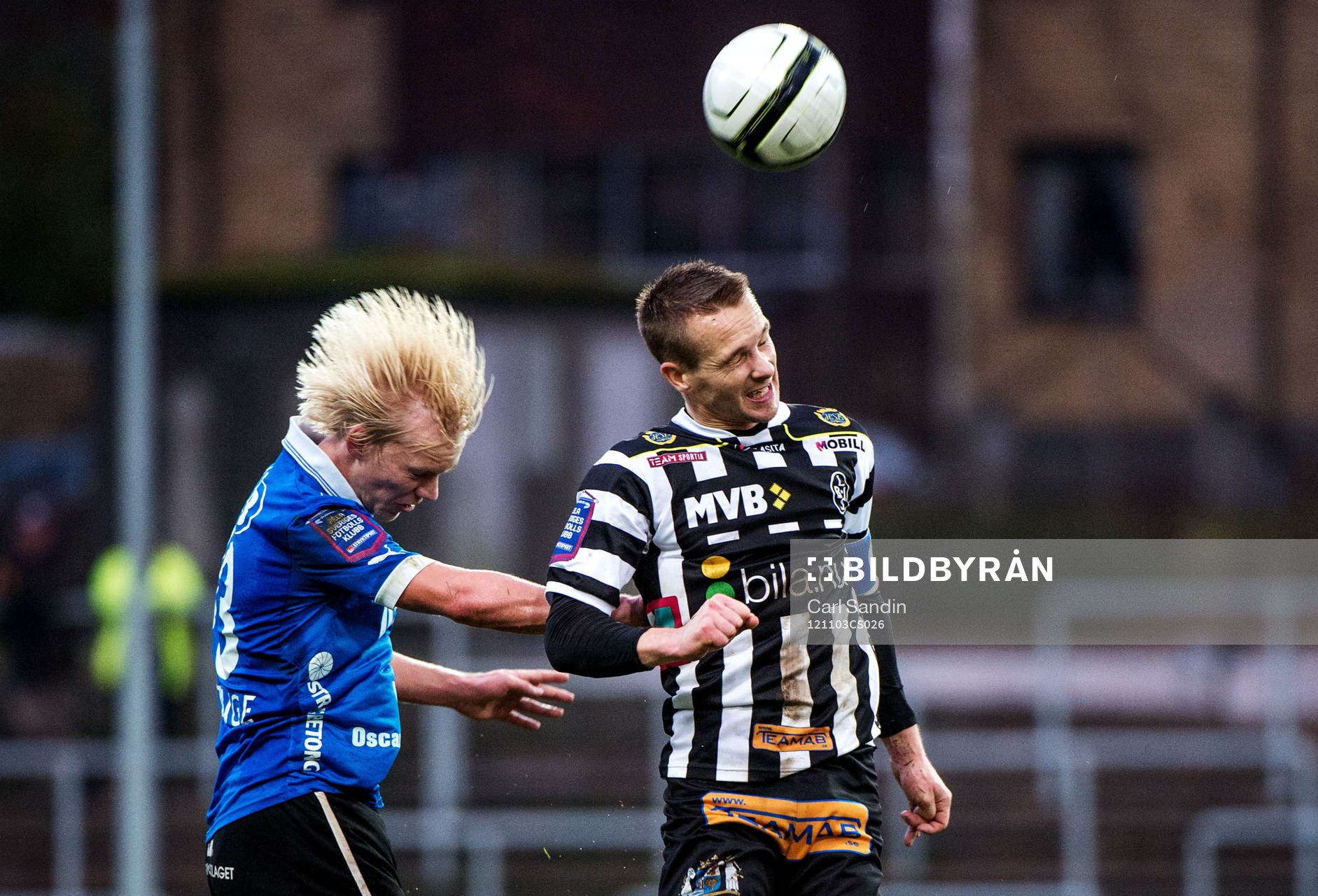 Nickduell mellan Kristoffer Thydell, Halmstad, och Fredrik